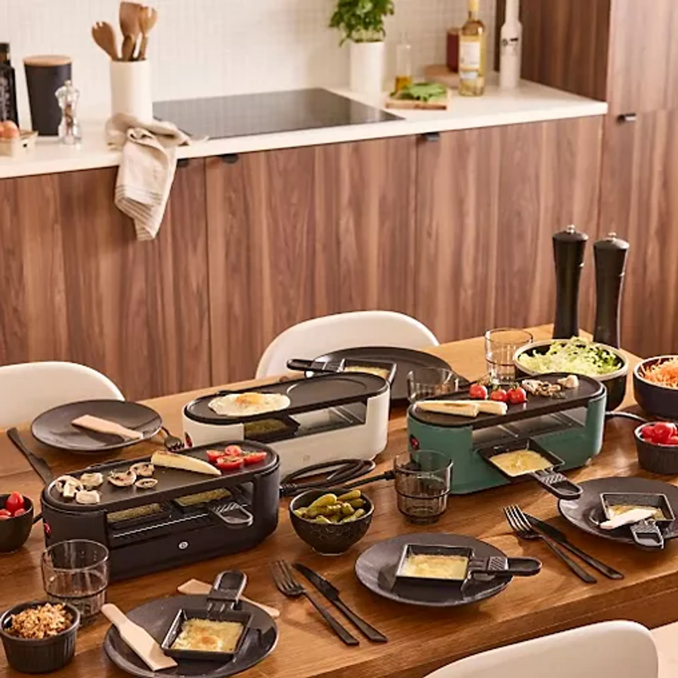 ESSENTIEL-B Multiplug Raclette & Grill Green image