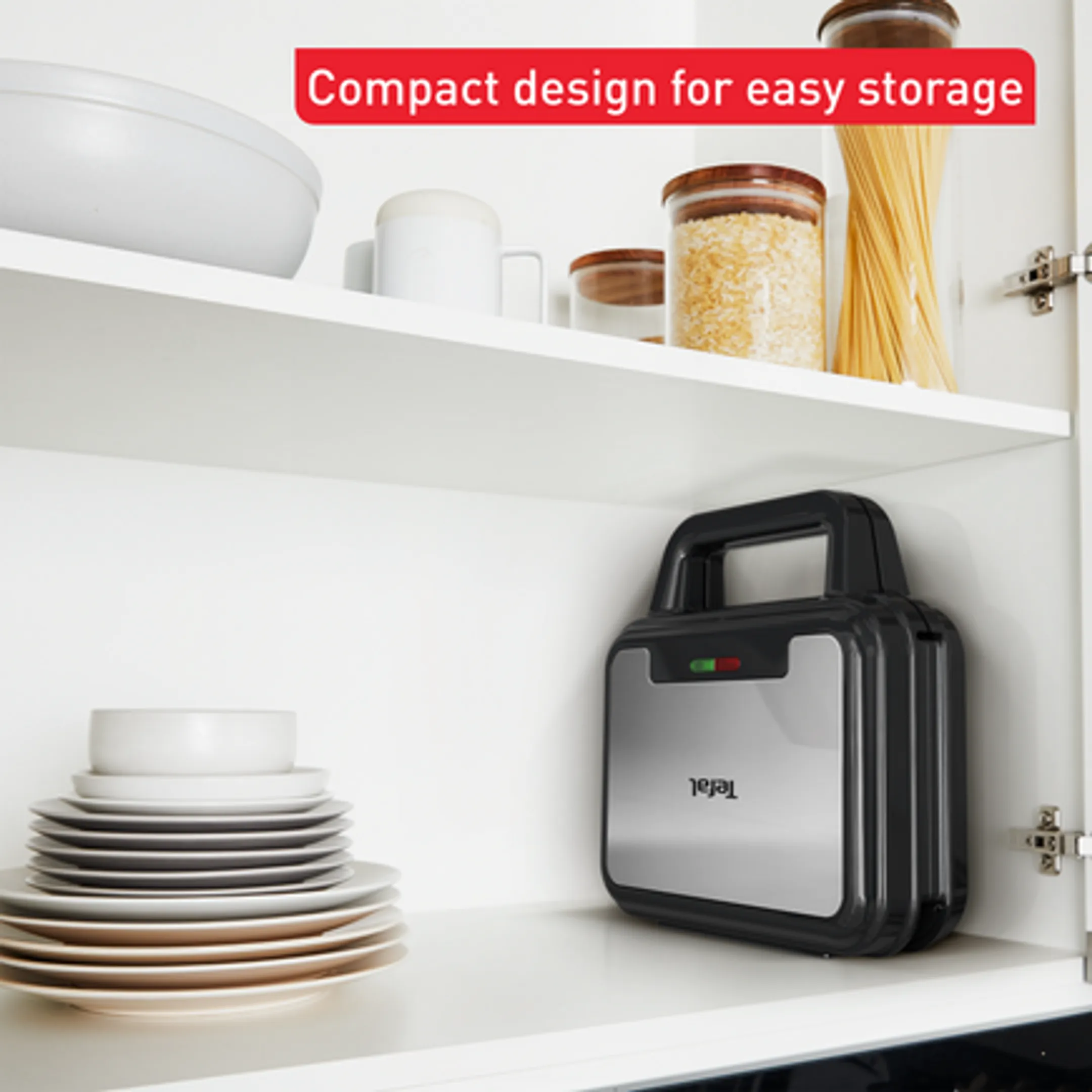 Tefal Waffle Maker UltraCompact 3-in-1 SW383D10 image