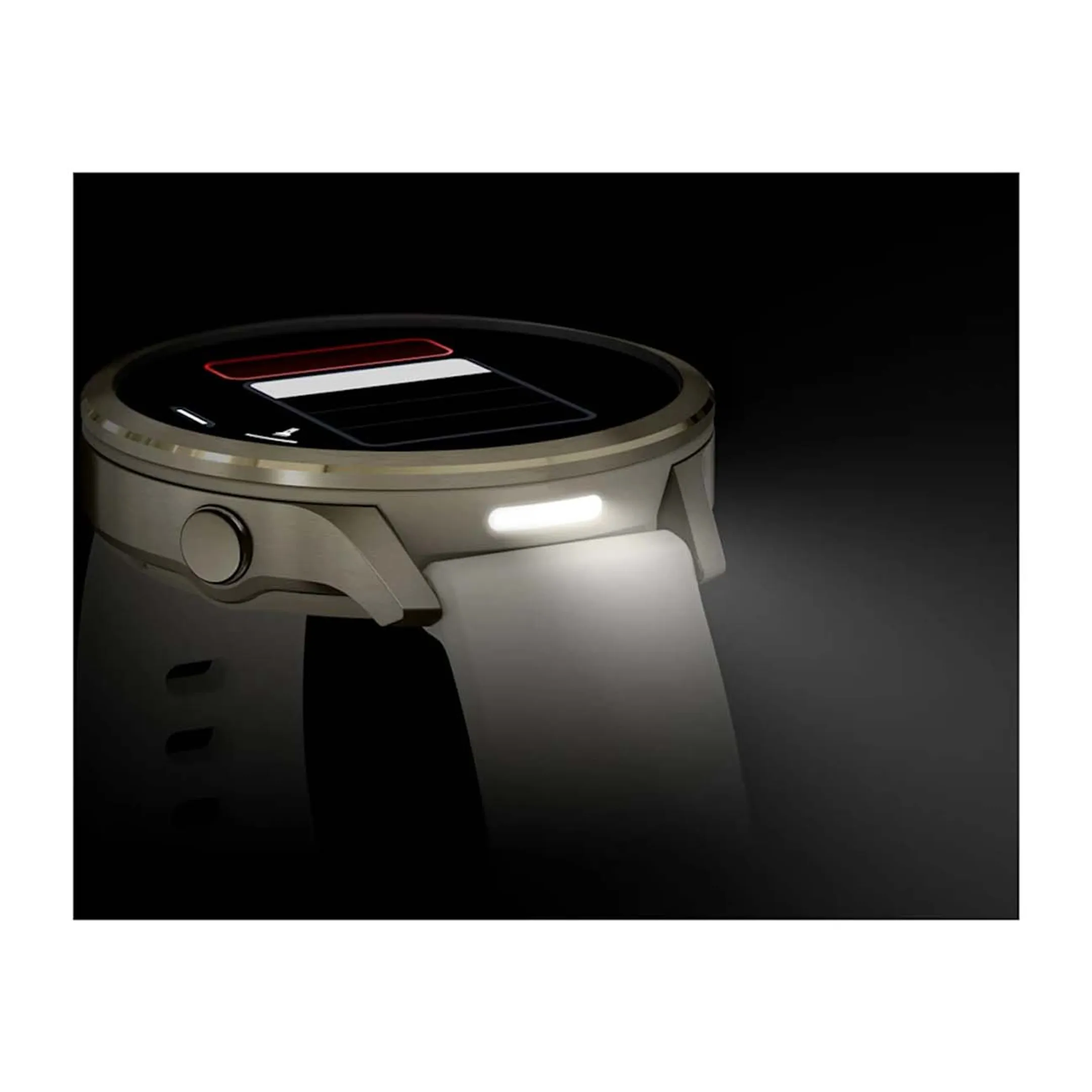 Garmin Smartwatch Venu 4 - 41mm - Lunar Gold - Ivory Silicone image