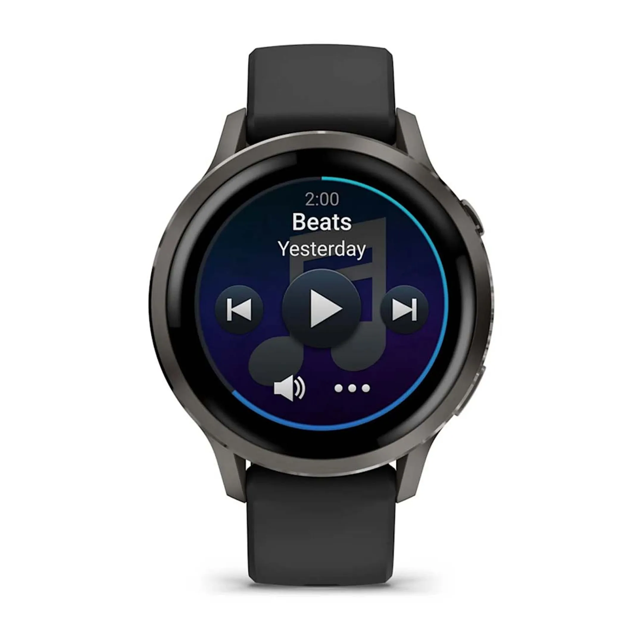 Garmin Smartwatch Venu 4 - 41mm - Gray - Black Silicone image