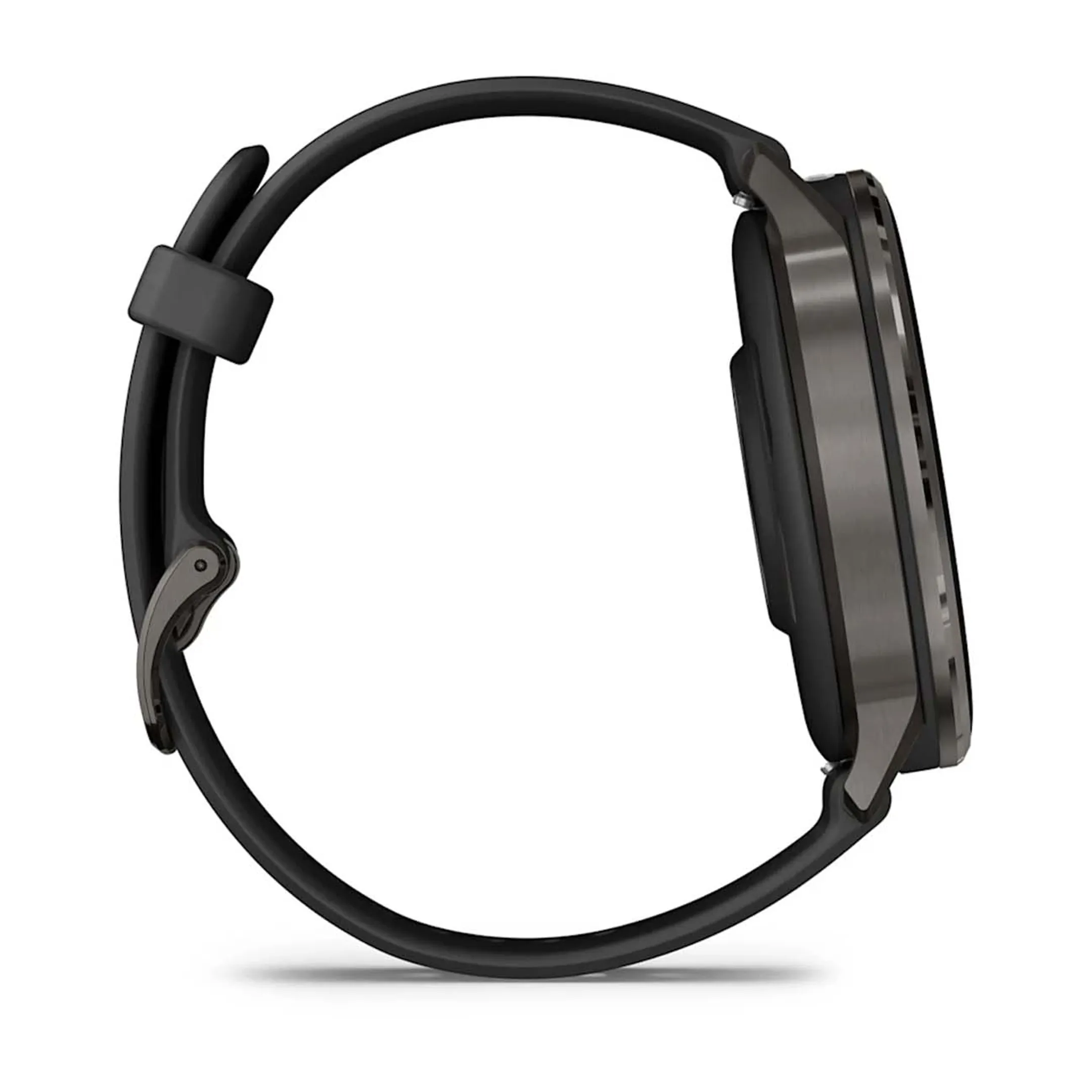 Garmin Smartwatch Venu 4 - 45mm - Gray - Black Silicone image