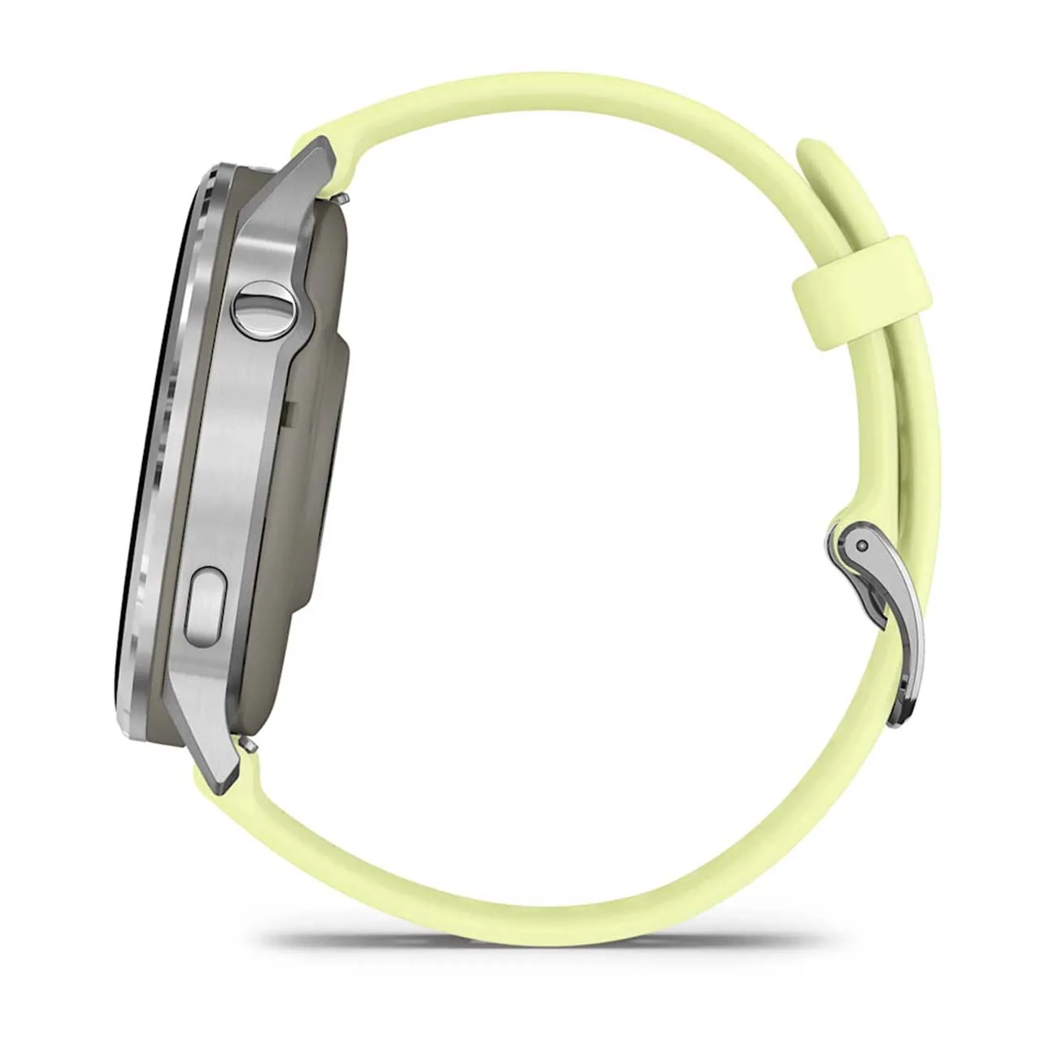 Garmin Smartwatch Venu 4 - 45mm - Silver - Yellow Silicone image