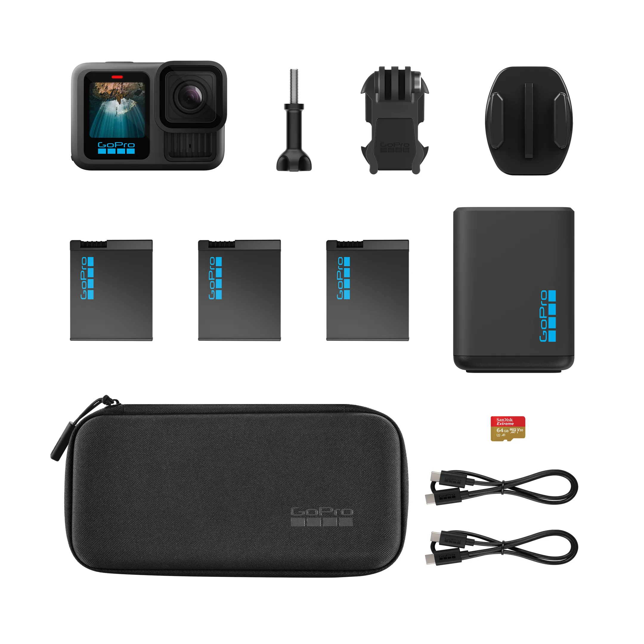 GoPro Sportkamera Hero 13 Black Power Bundle image