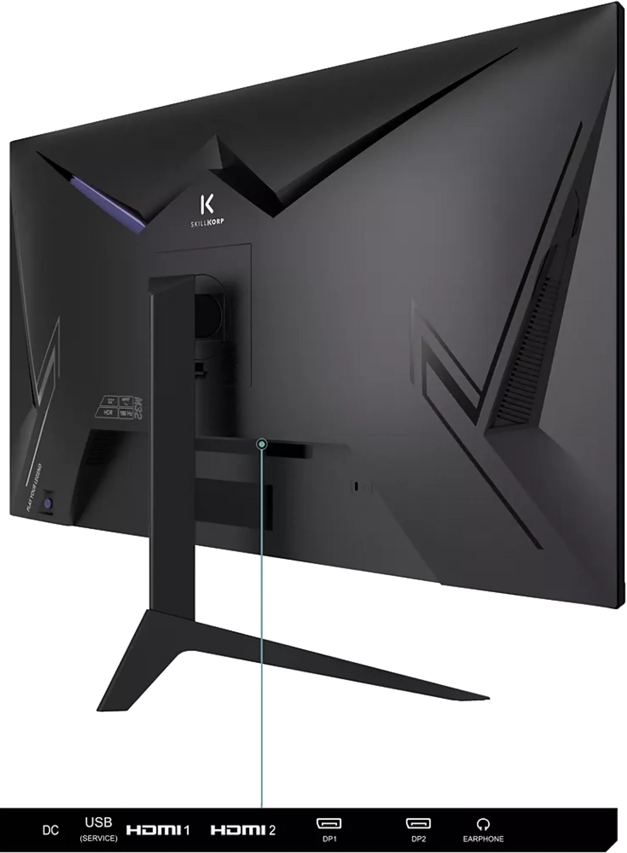Gaming-Monitor 32" WQHD 180Hz VA M32 