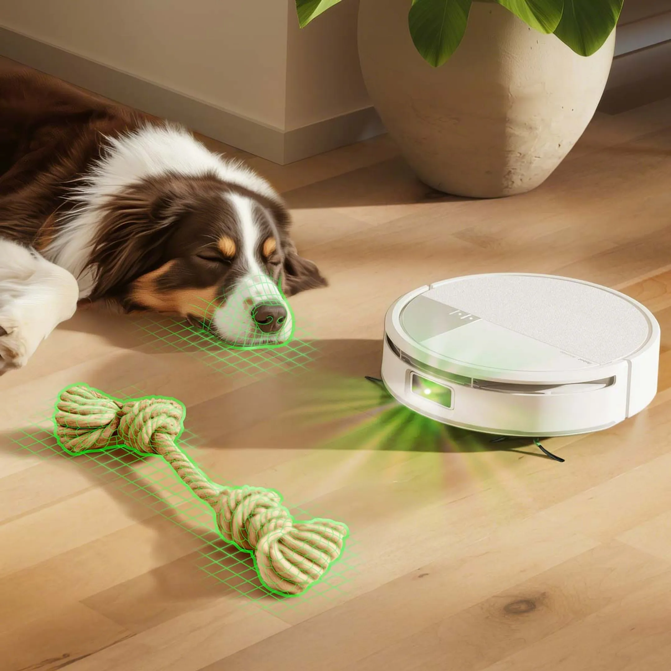 iRobot Staubsauger- und Wischroboter Roomba Max 705 Combo – Weiss image