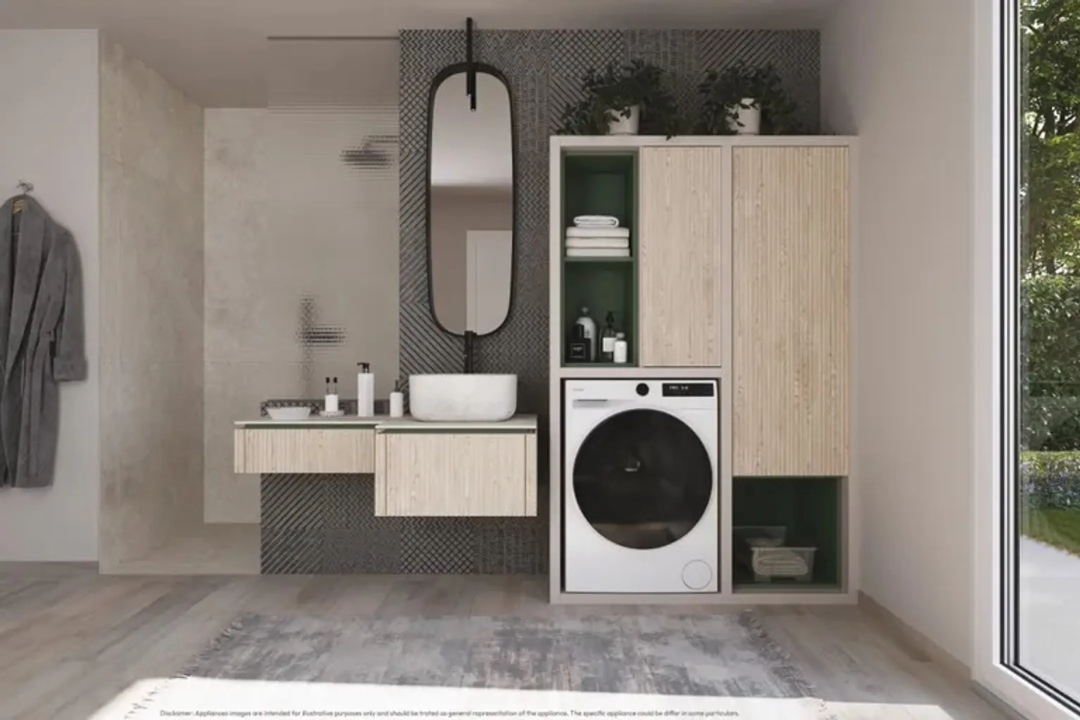 Candy Washing machine ProWash BP 410BL8-S image
