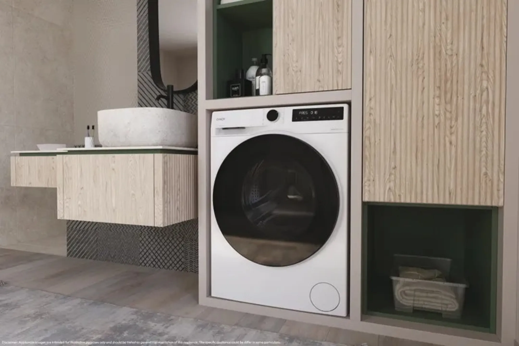 Candy Washing machine ProWash BP 410BL8-S image