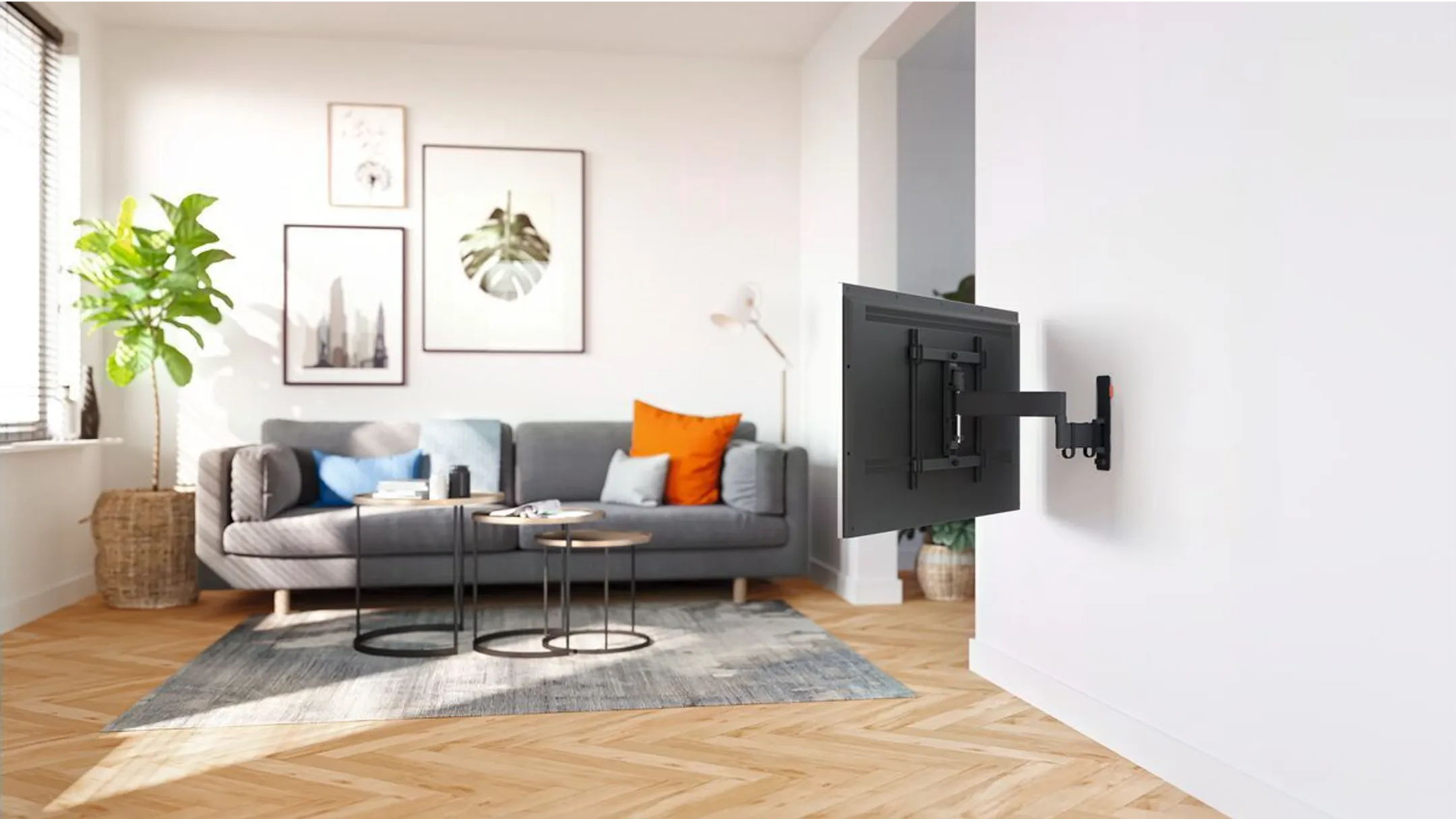 Vogels Adjustable TV Mount TVM 3448B - 32“ to 65” - Black image