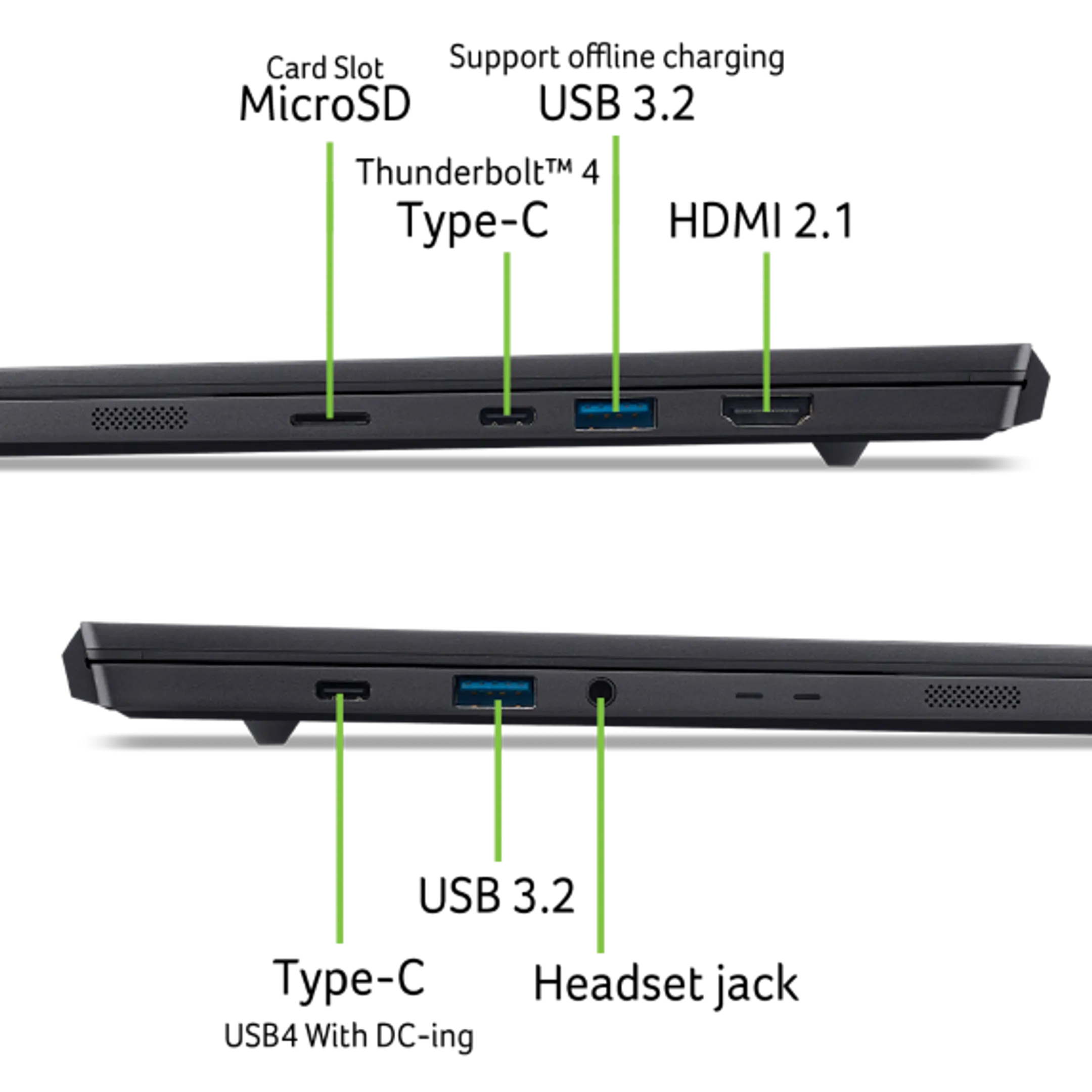 Acer Laptop Gaming 14,5" Predator Triton 14 AI Ultra9 32Go 2To RTX 5070 - QWERTZ - PT14-52T-98M1 image