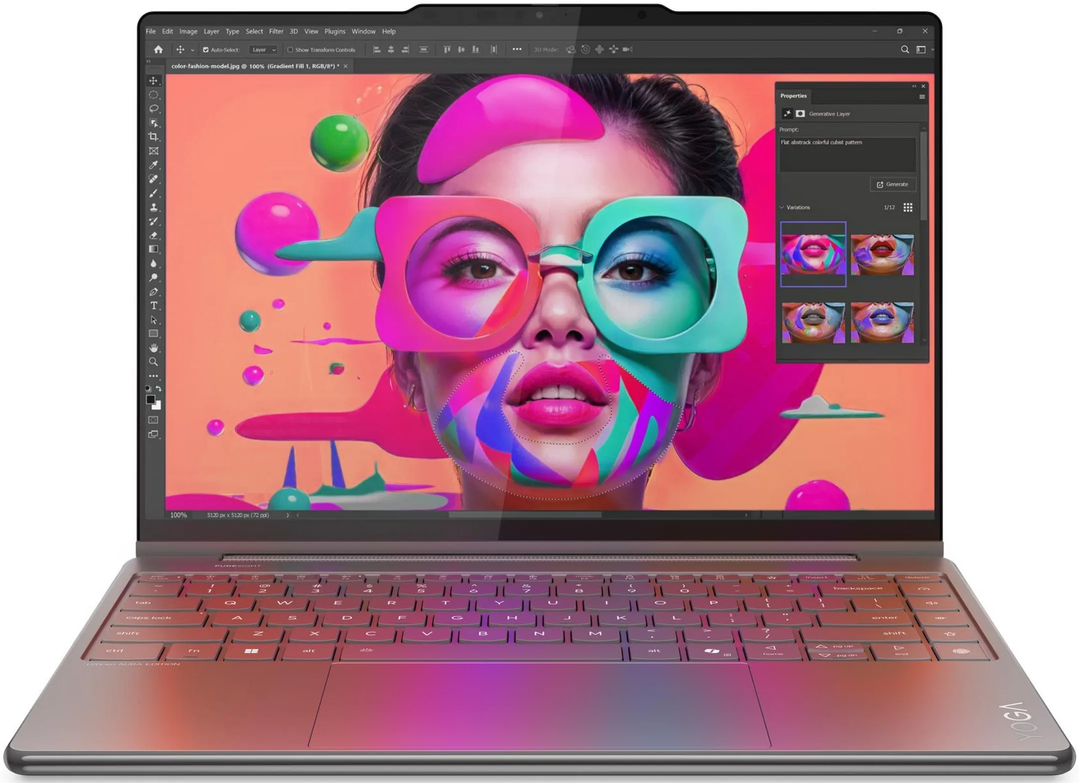 Laptop 2-in-1 14" Yoga 9 Ultra 7 32GB 1TB - QWERTZ - 14ILL10