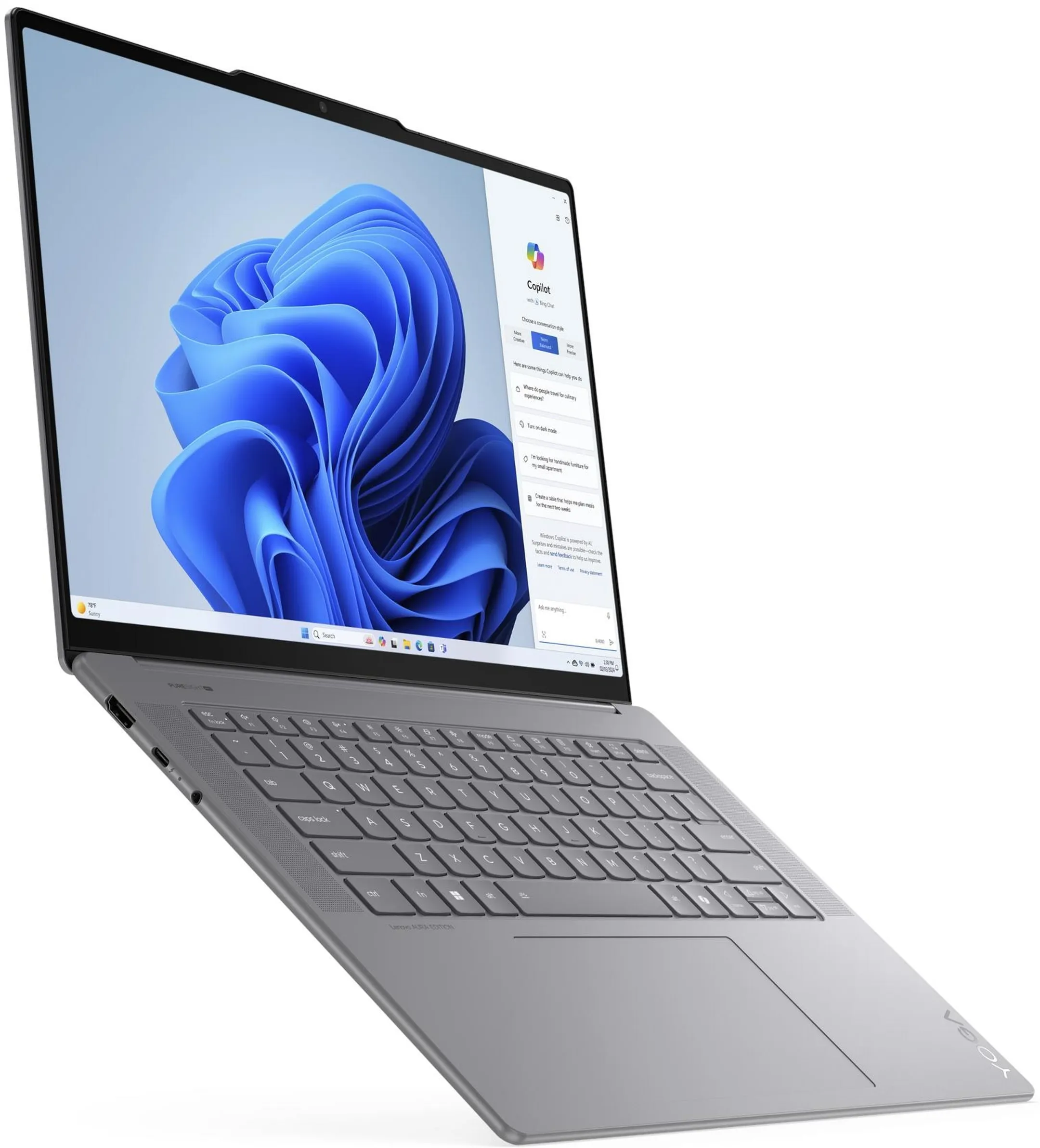 Lenovo Laptop 15,3" Yoga Slim 7 Ultra 7 32GB 1TB - AZERTY - 15ILL9 image