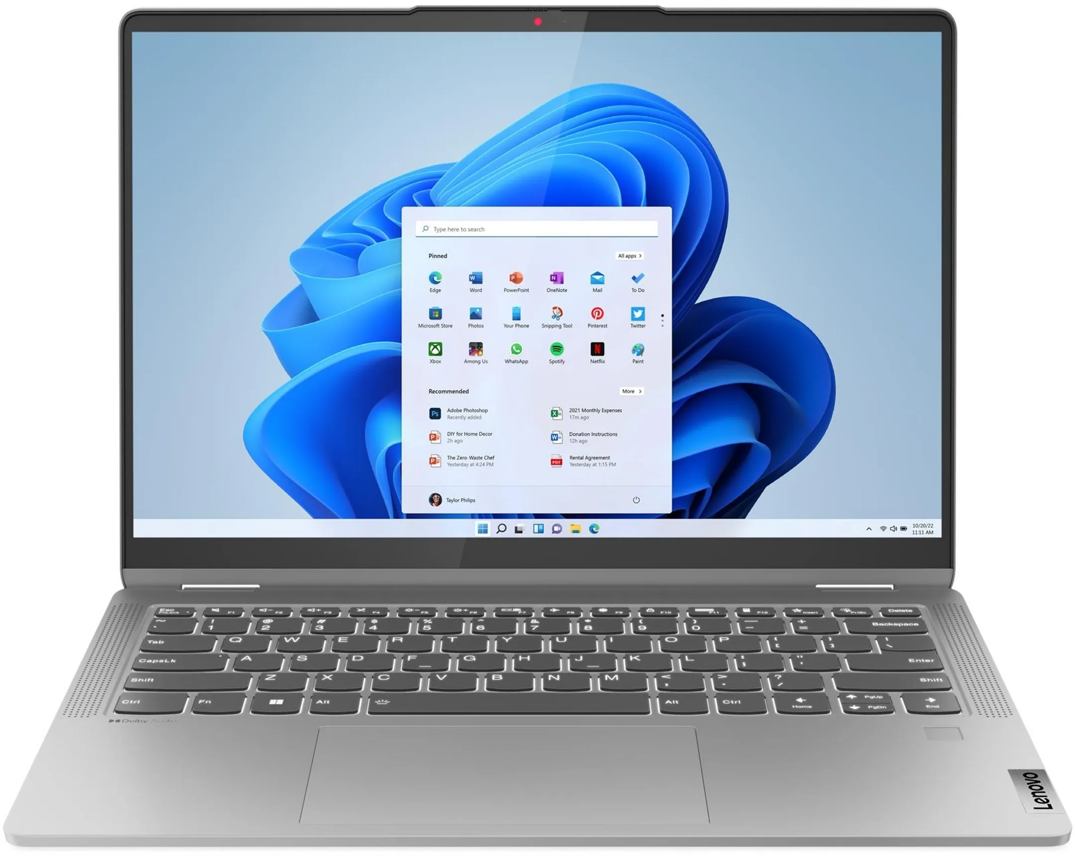 Laptop 2-en-1 14" IdeaPad Flex 5 Ryzen 7 16Go 512Go - AZERTY - 14ABR8