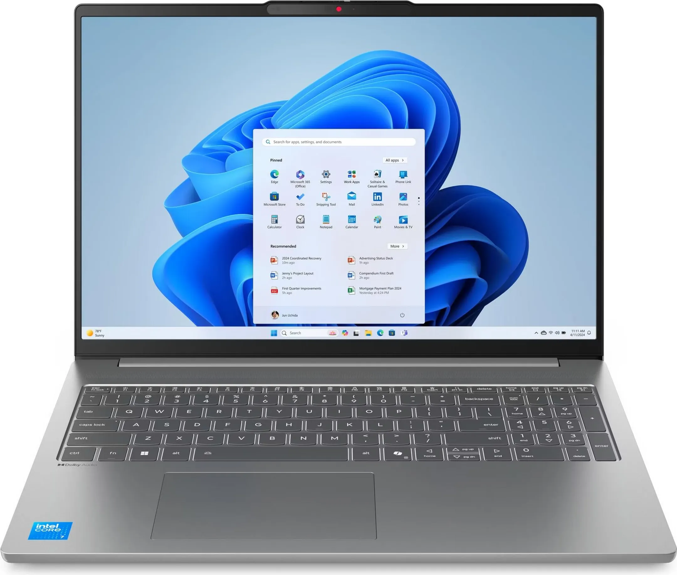 Laptop 16" IdeaPad Slim 3 i5 16Go 512Go - QWERTZ - 16IRH10