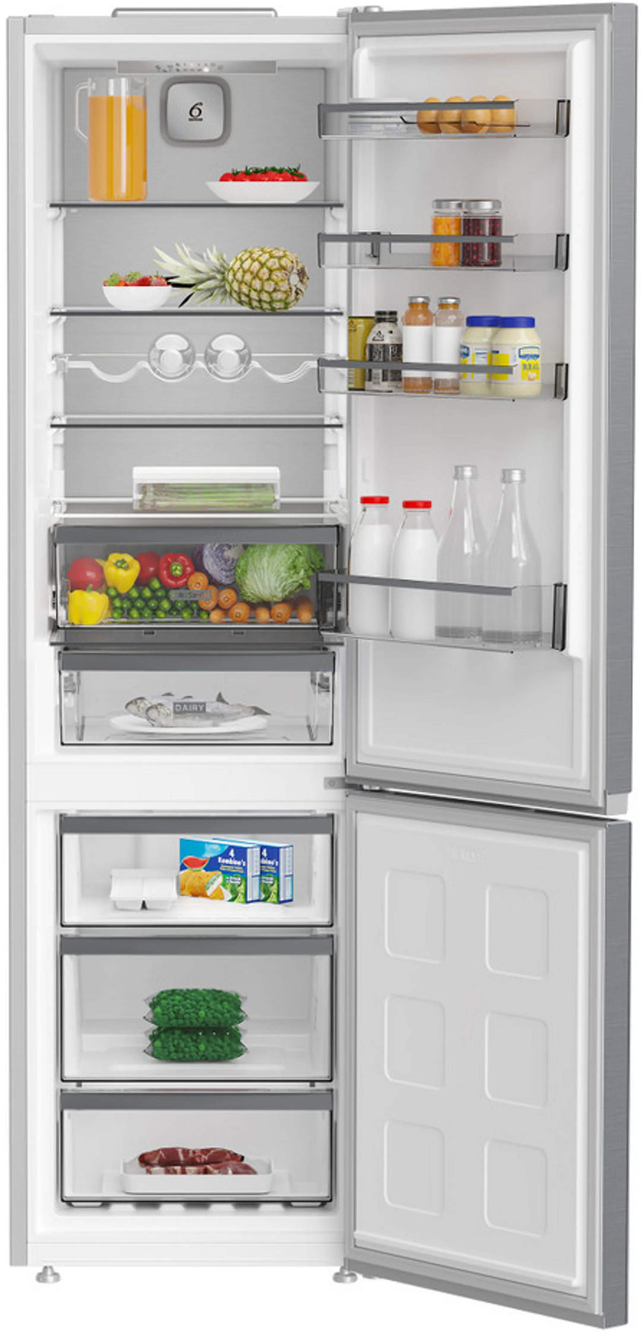 Whirlpool Fridge Freezer Combo WHK 25404 XP8E image