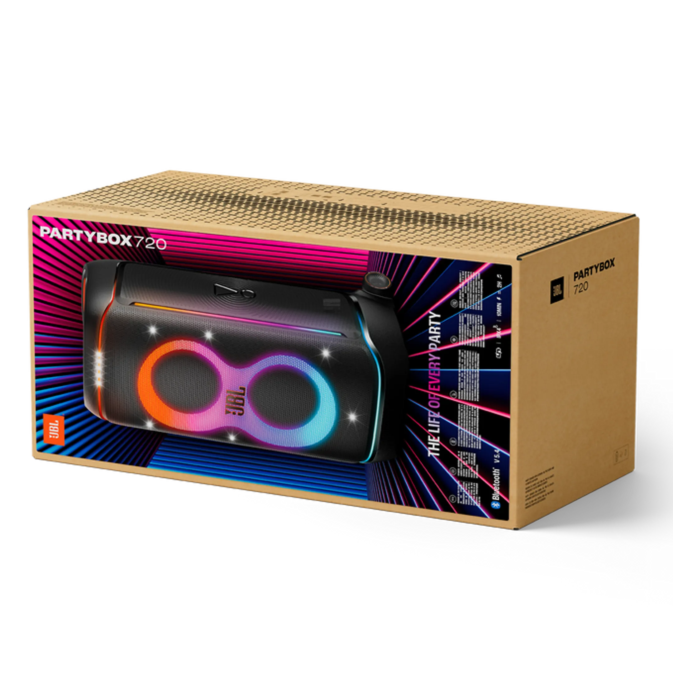 JBL Bluetooth-Lautsprecher PartyBox 720 – Schwarz image