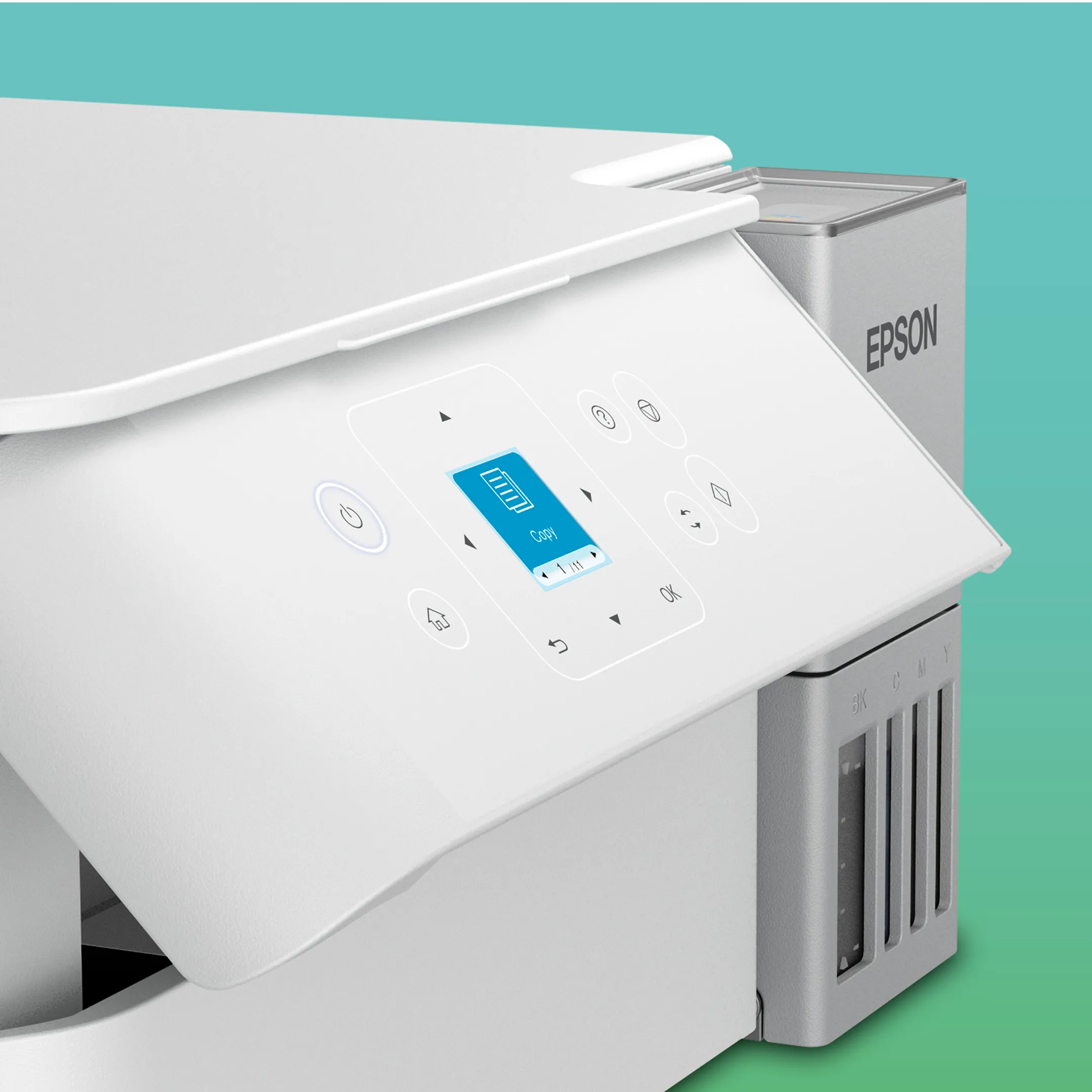 Epson Imprimante Multifonction Eco Tank ET-2956 - Blanc image