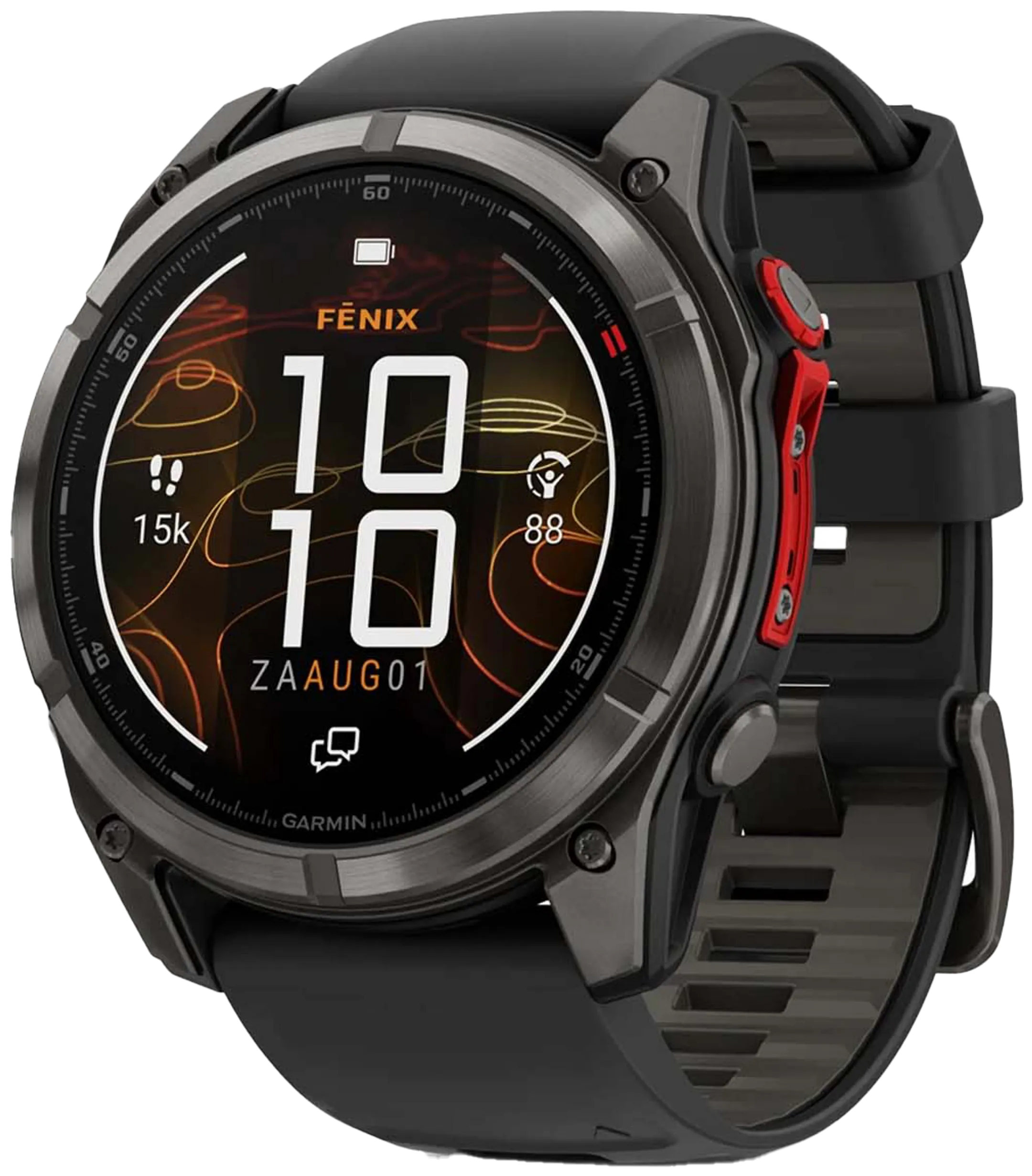 Smartwatch Fénix 8 Pro Amoled - 47mm - Titane Carbon Gray