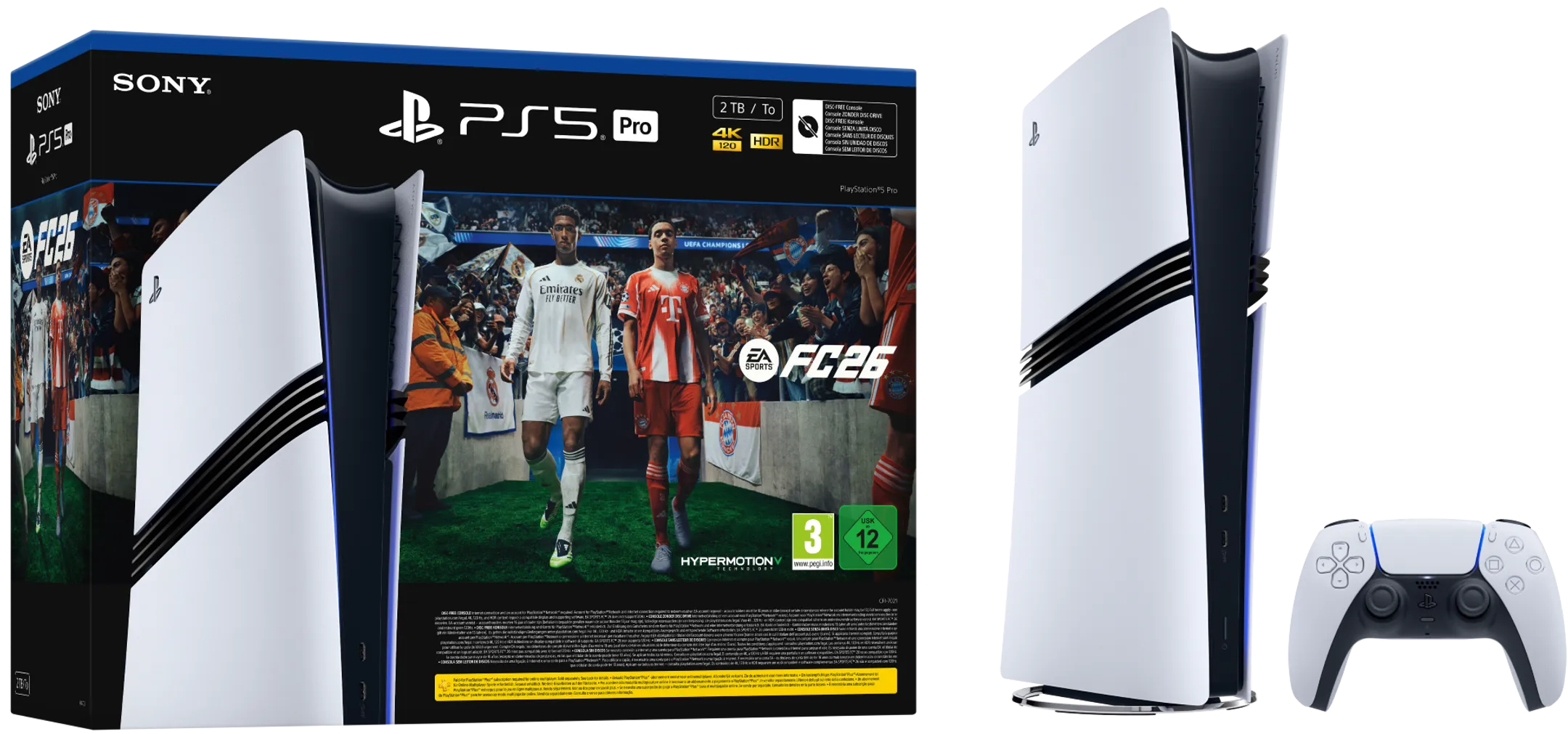 Sony Console PS5 Pro 2To + EA Sports FC26 image