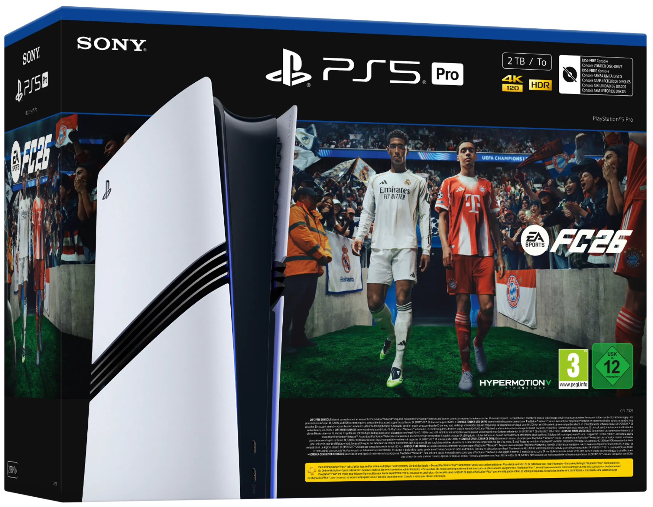 Sony Console PS5 Pro 2To + EA Sports FC26 image