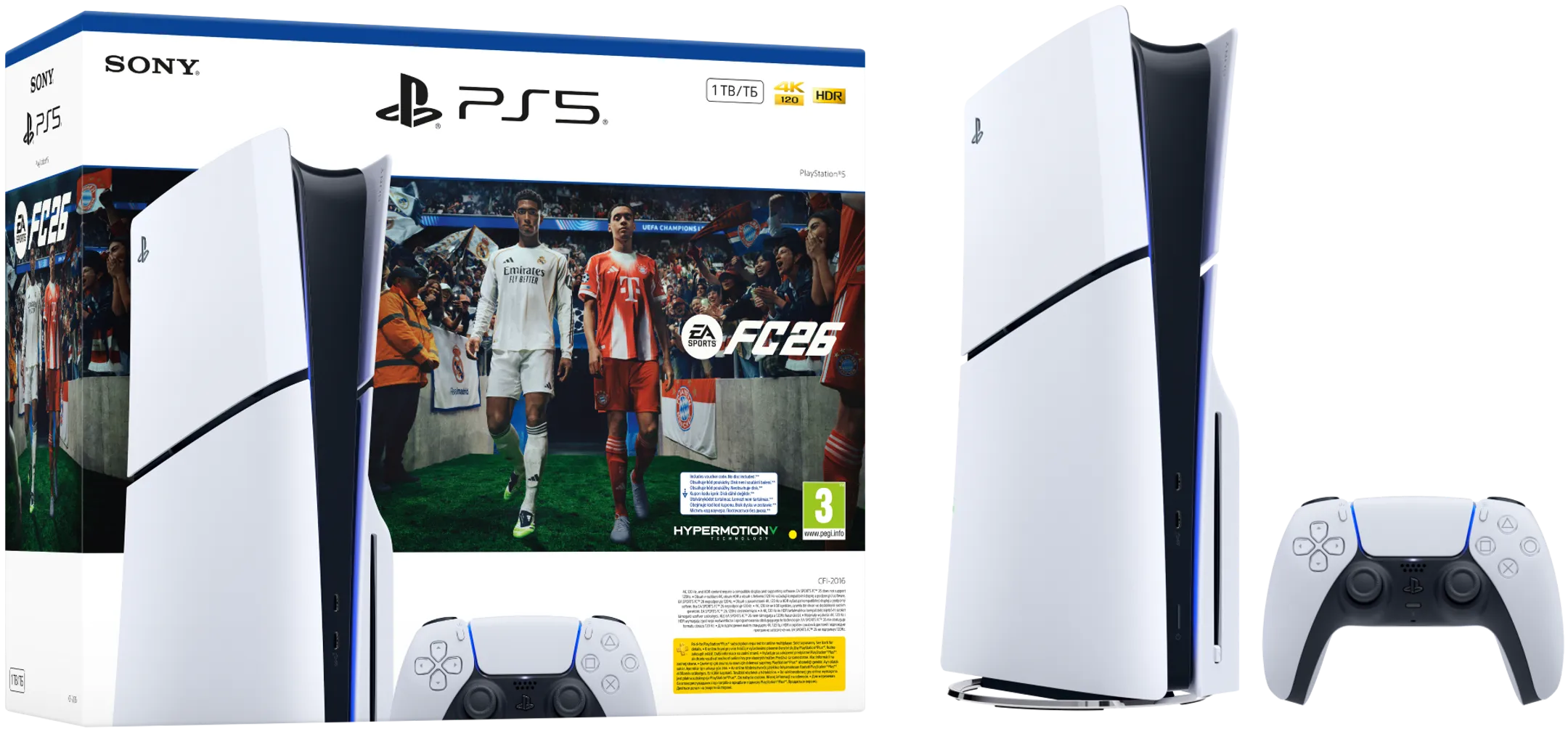 Sony Konsole PS5 Slim - Standard Edition + EA Sports FC26 image