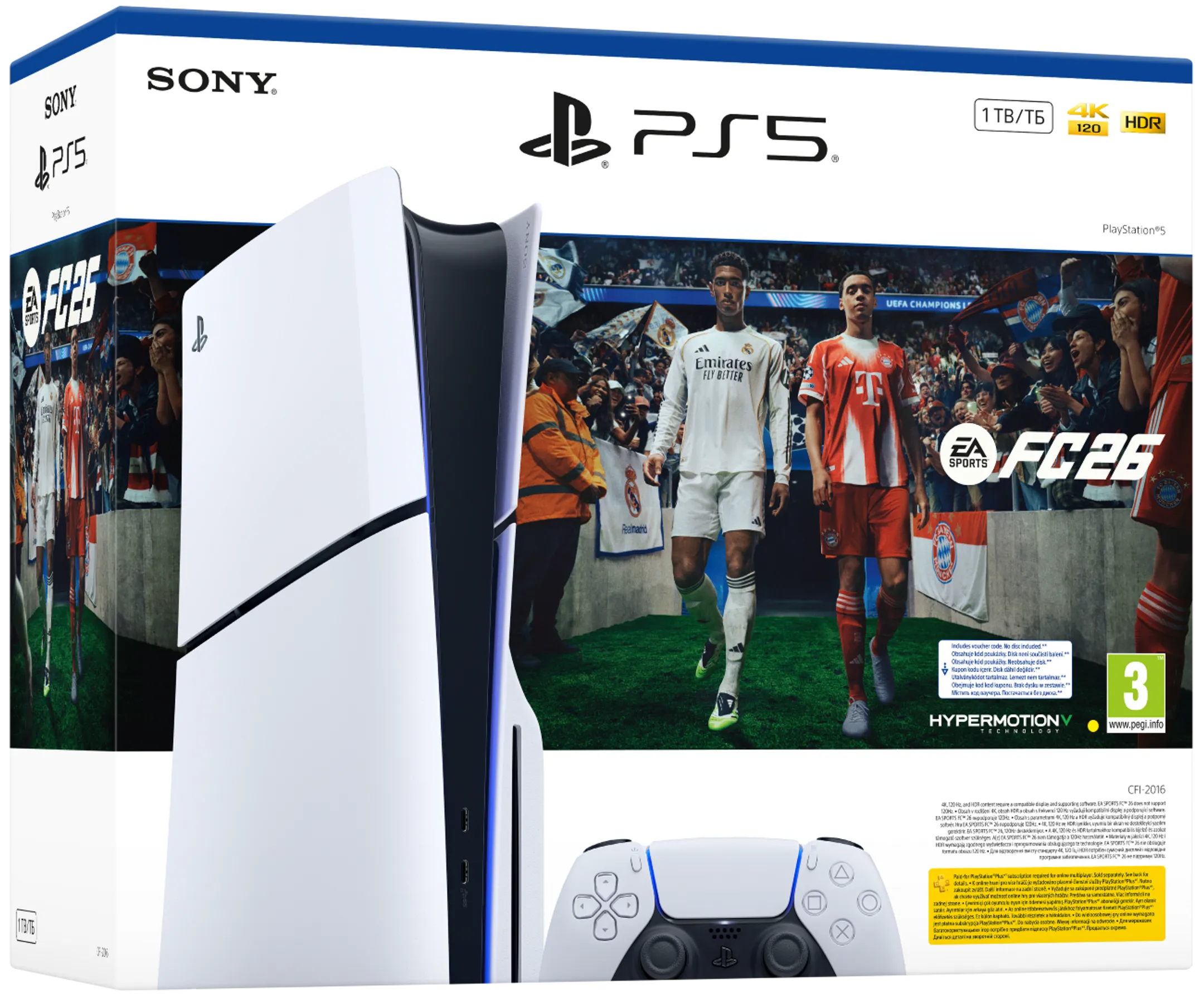 Sony Konsole PS5 Slim - Standard Edition + EA Sports FC26 image