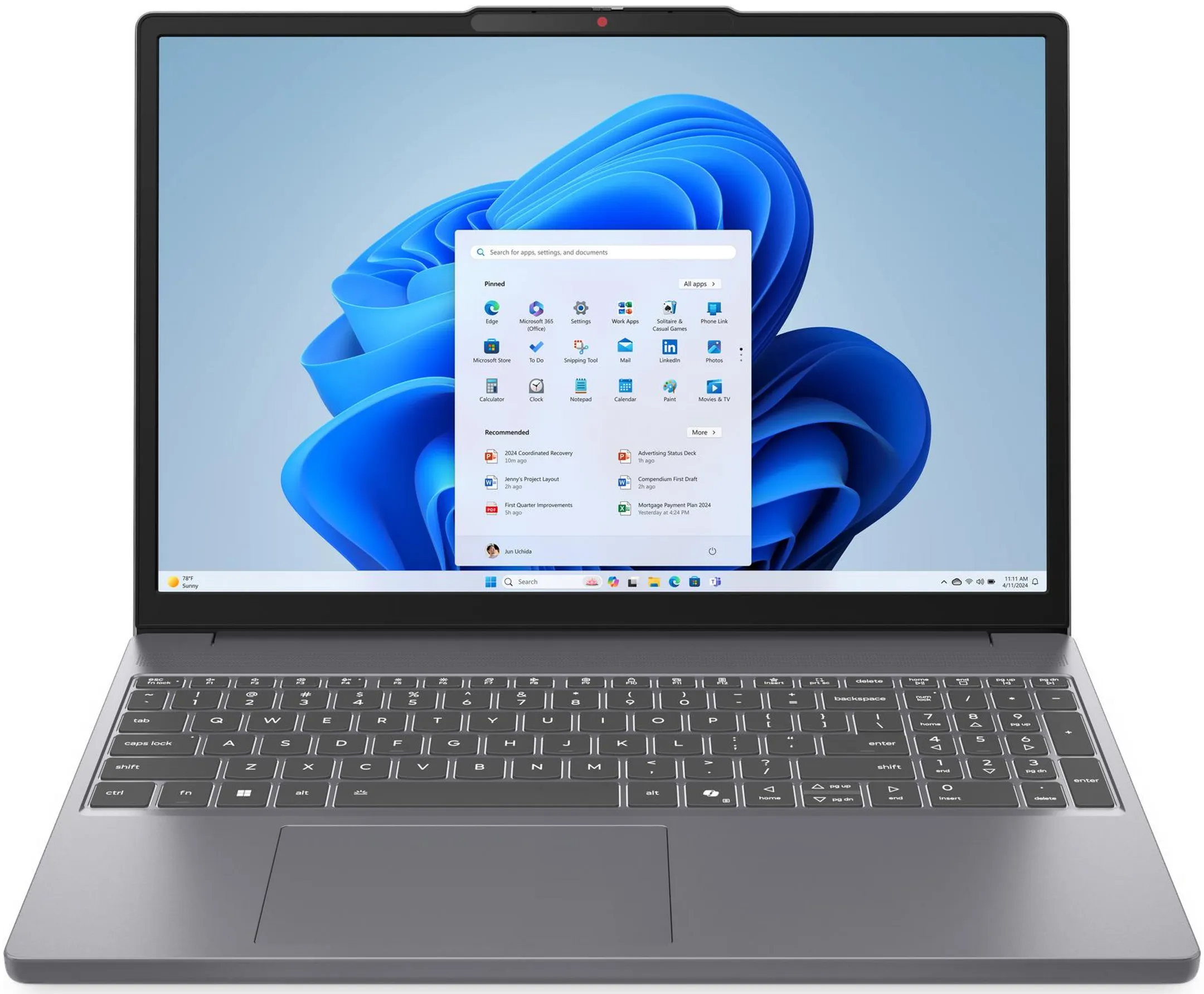Laptop 15,1" IdeaPad Slim 3 I7 24GB 512GB - AZERTY - 15IRH10