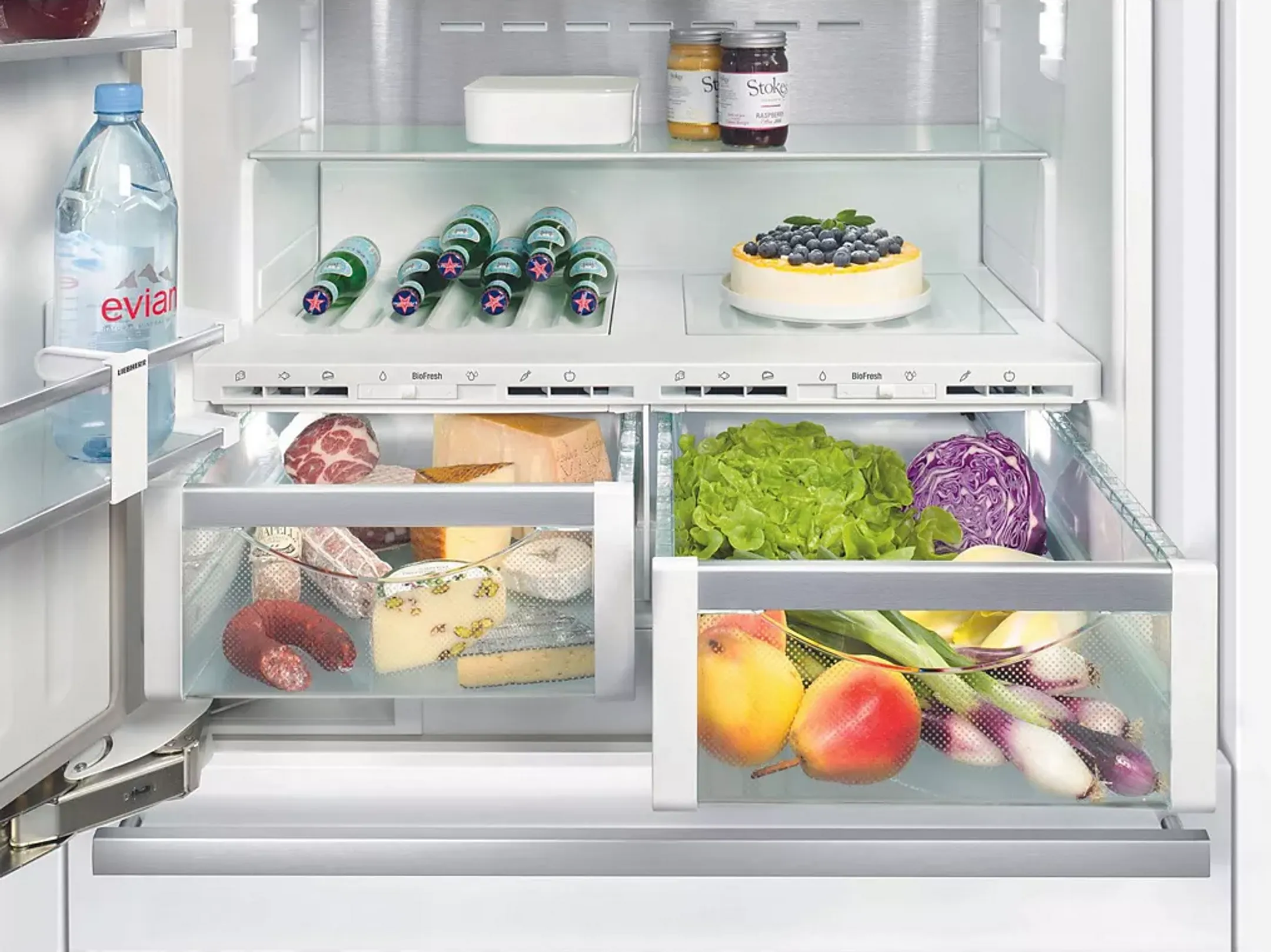 Liebherr Combi frigo congélateur encastrable BioFresh ECBN6156-23 image