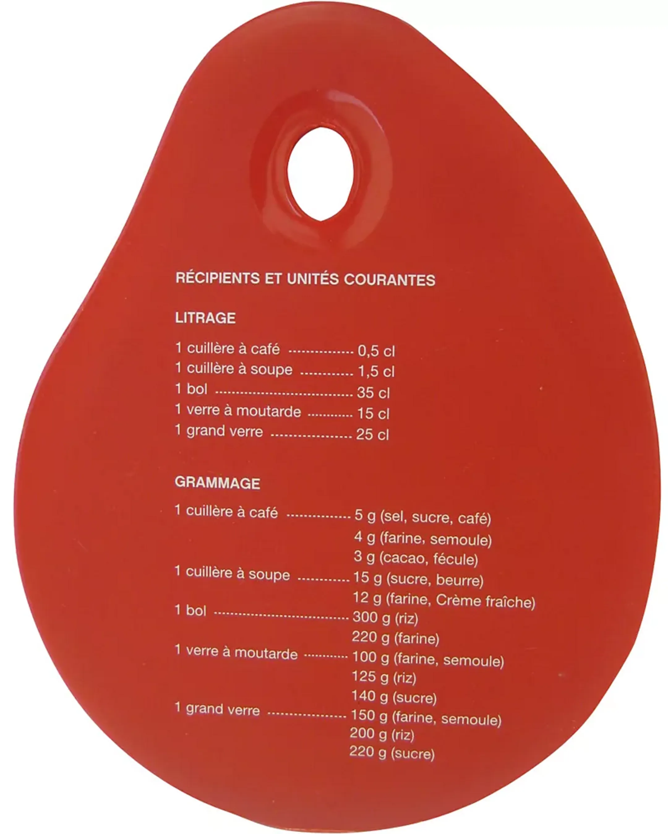 Corne pâtisserie en silicone - Rouge