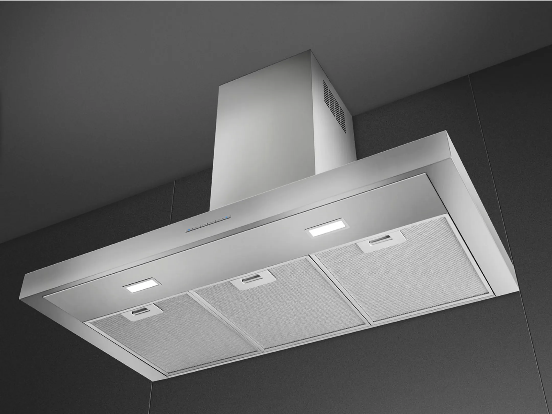 Smeg Dekorative Wandhaube KBT900XE – Edelstahl image