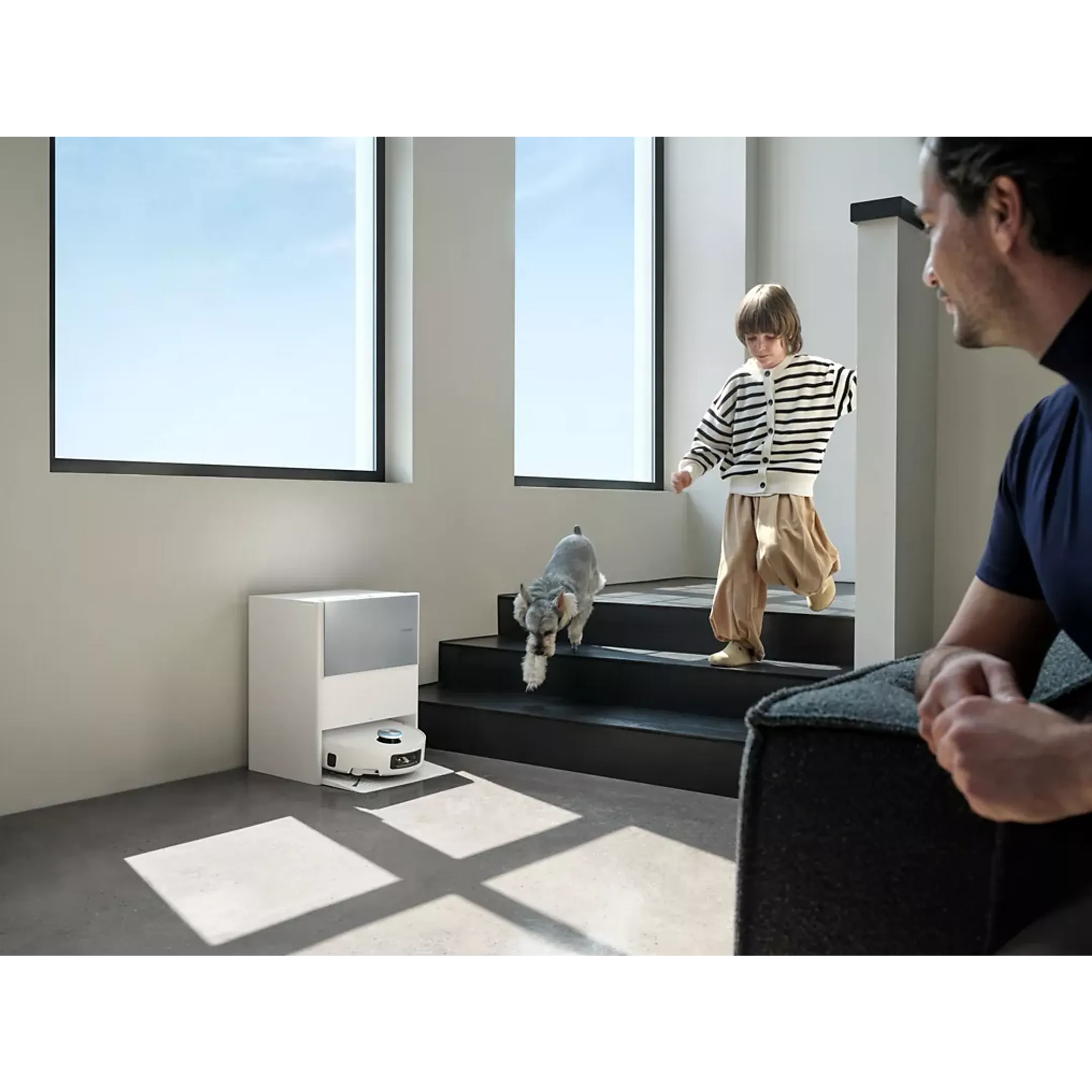 DREAME Robot Vacuum Cleaner and Mop Aqua10 Ultra Roller Complete - White image