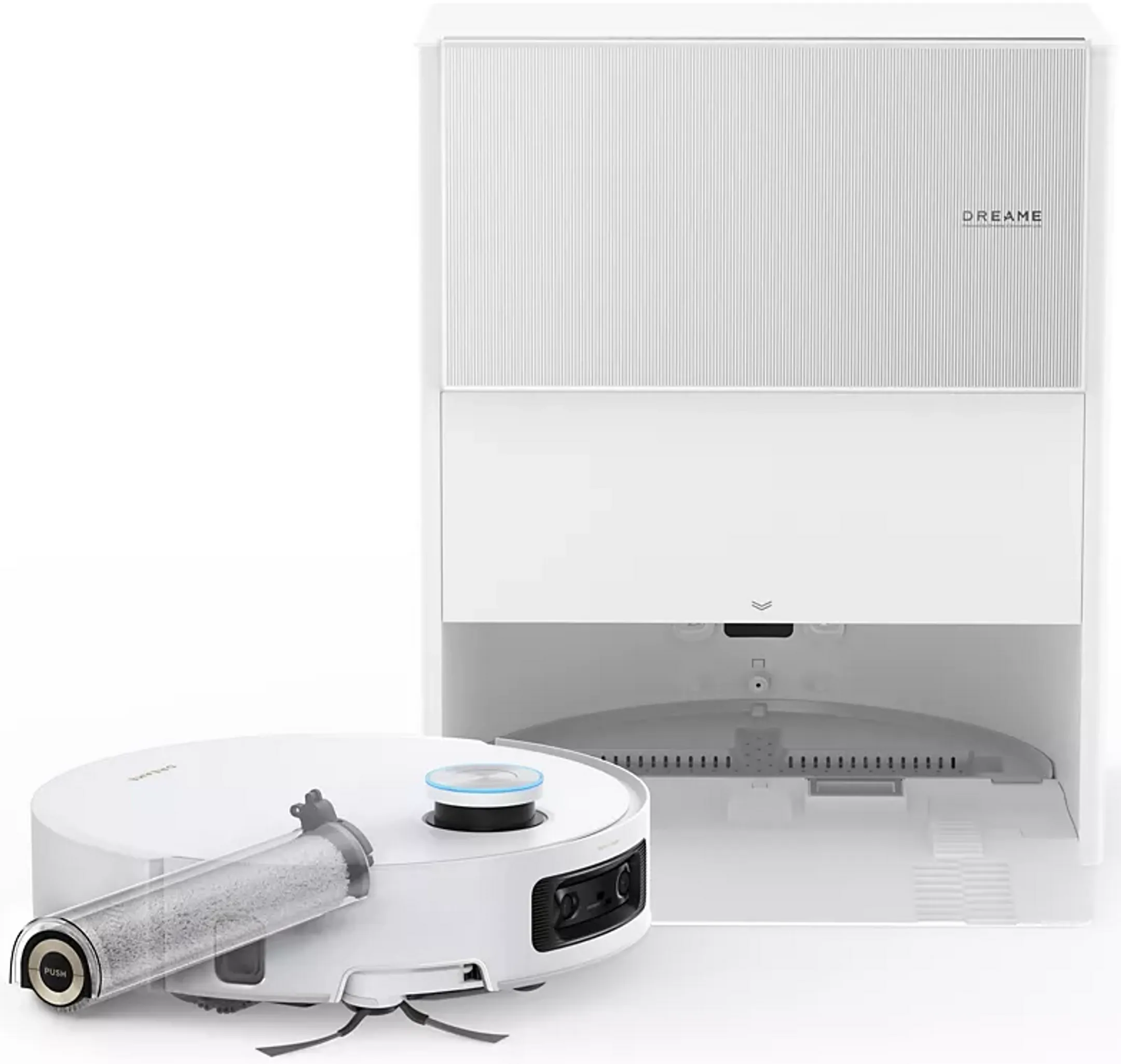 DREAME Robot Vacuum Cleaner and Mop Aqua10 Ultra Roller Complete - White image