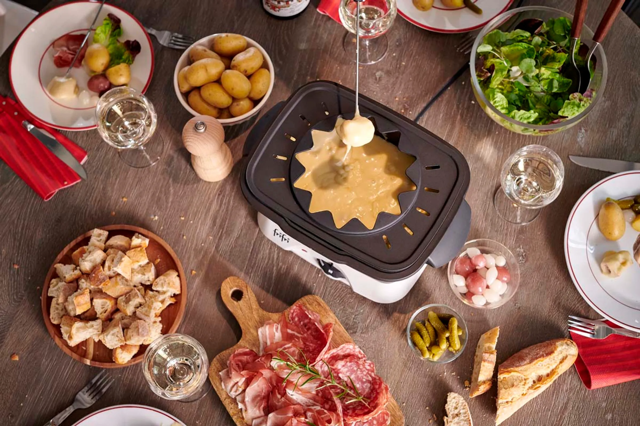 FriFri Friteuse 2-en-1 Duo Gourmet image