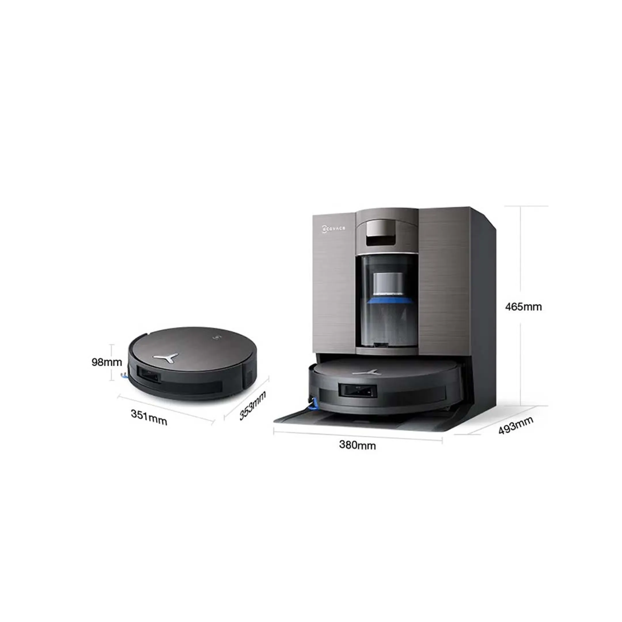 ECOVACS Robot Vacuum Cleaner and Mop X11 OmniCyclone image