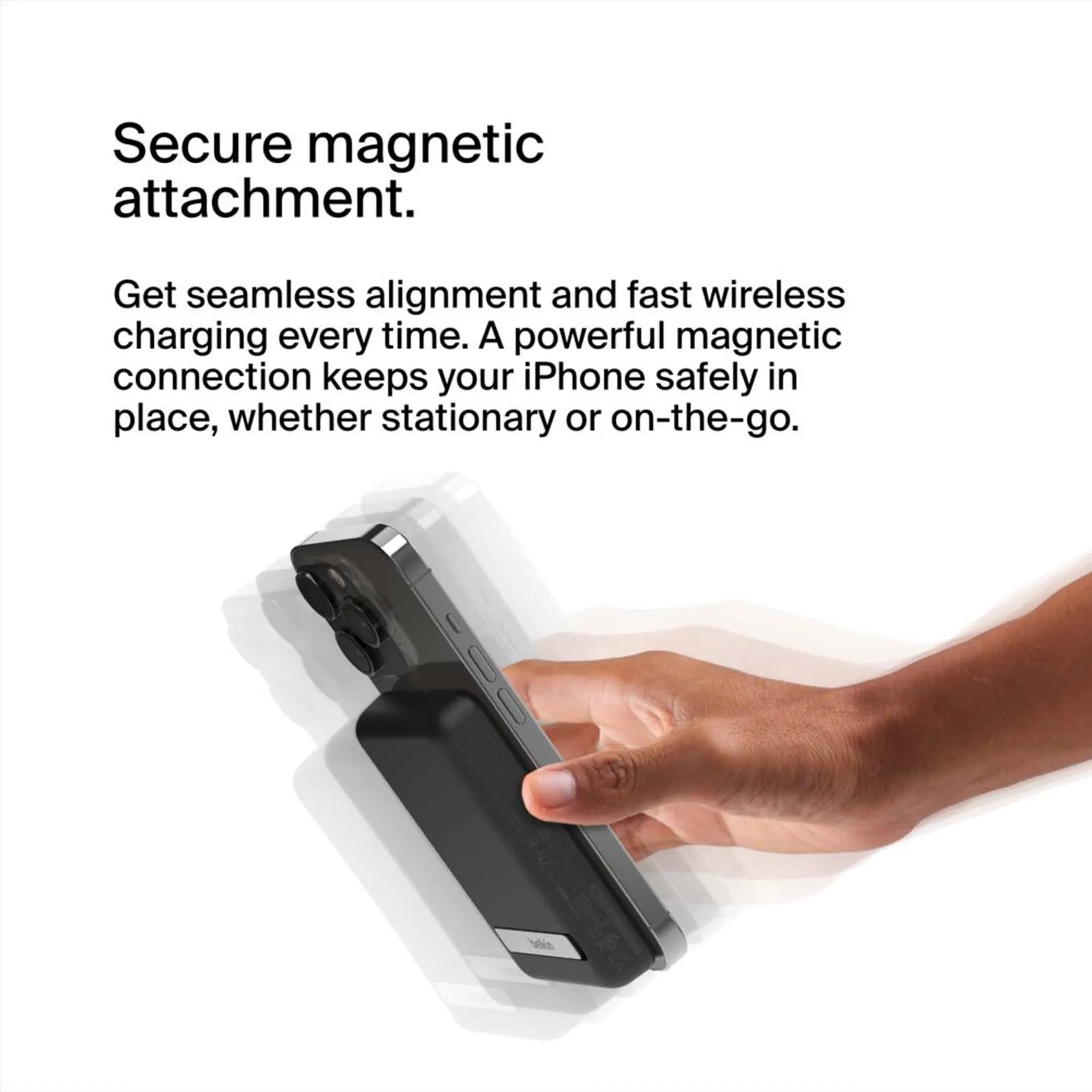 Belkin BoostCharge Pro Magnetic Powerbank - 5000 mAh - Black image