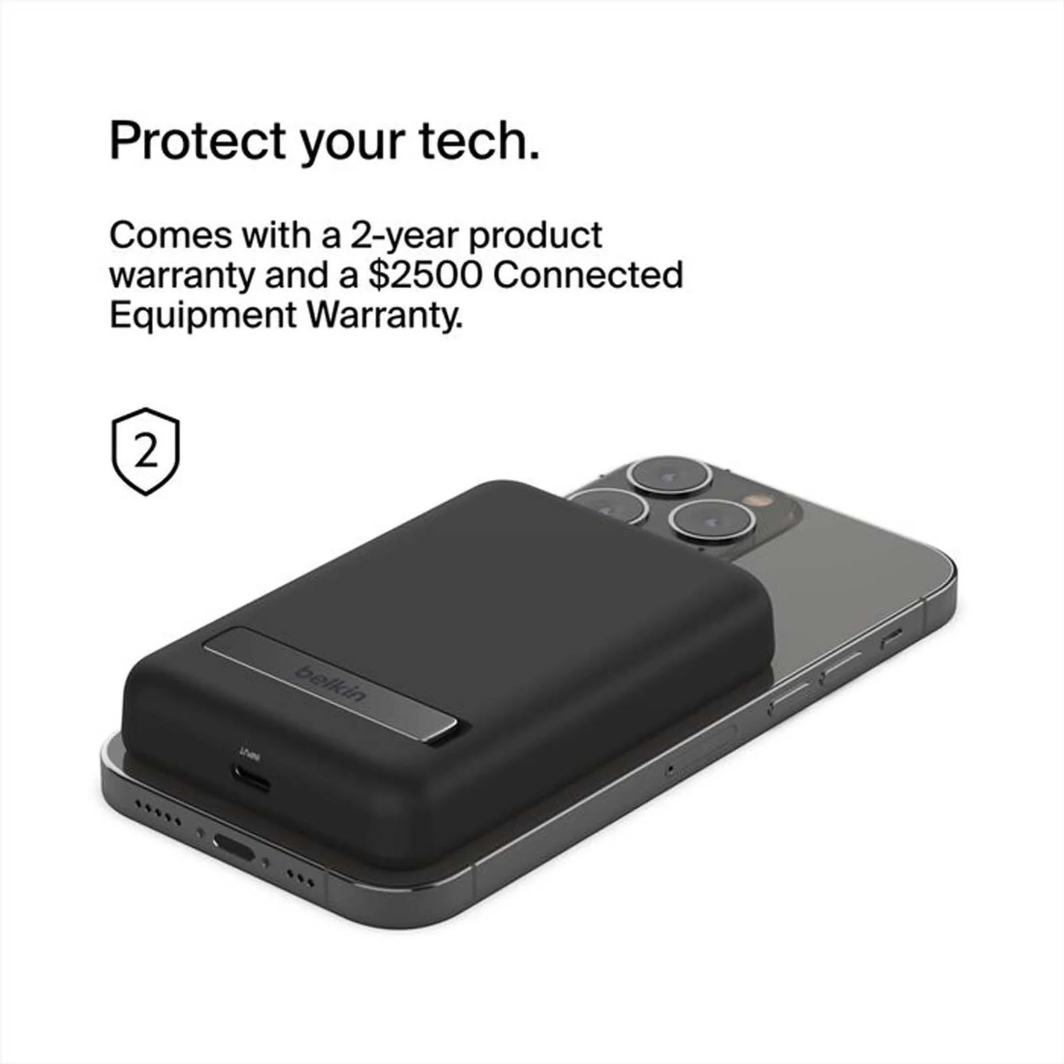 Belkin BoostCharge Pro Magnetic Powerbank - 5000 mAh - Black image