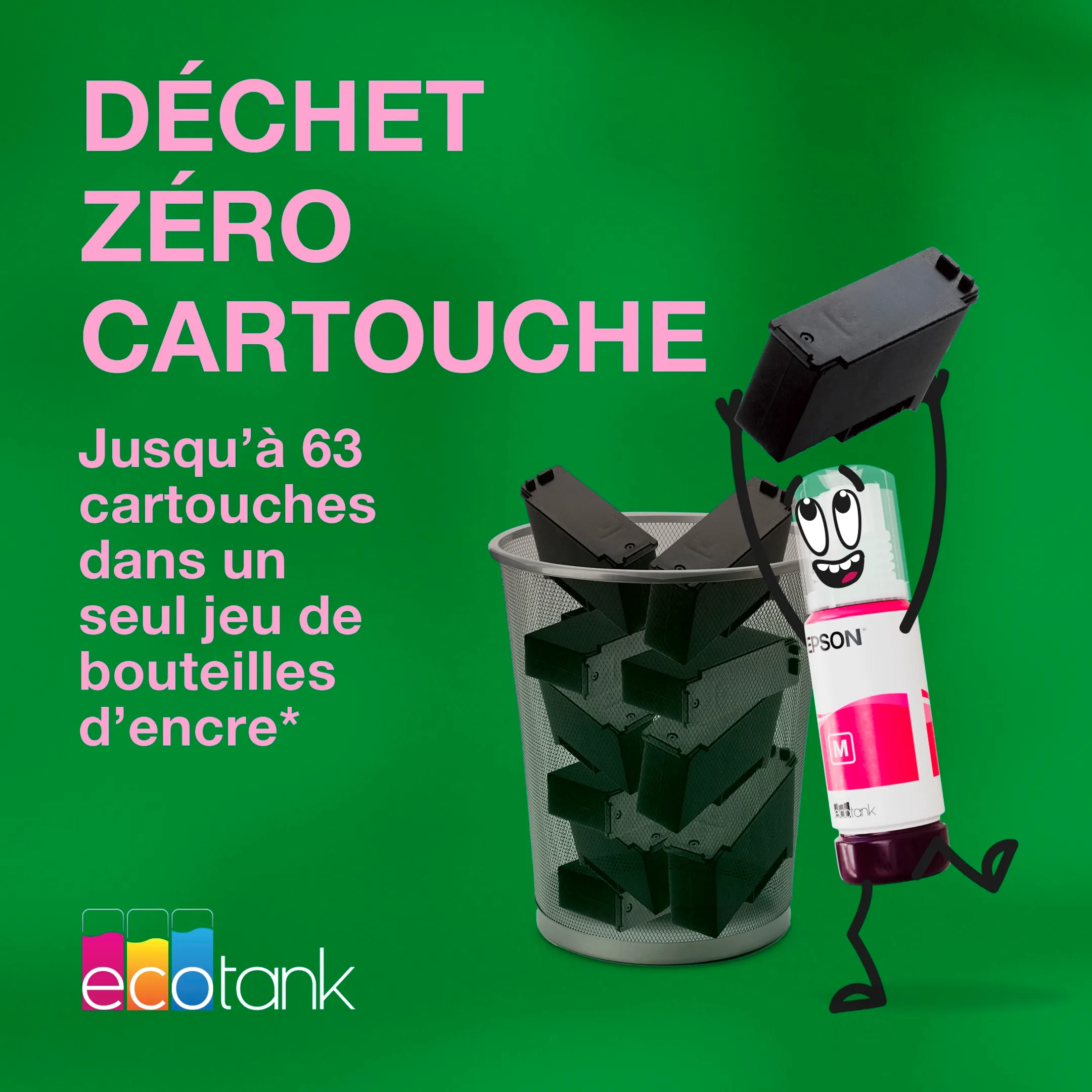 Epson Imprimante Multifonction Eco Tank ET-2951 - Noir image