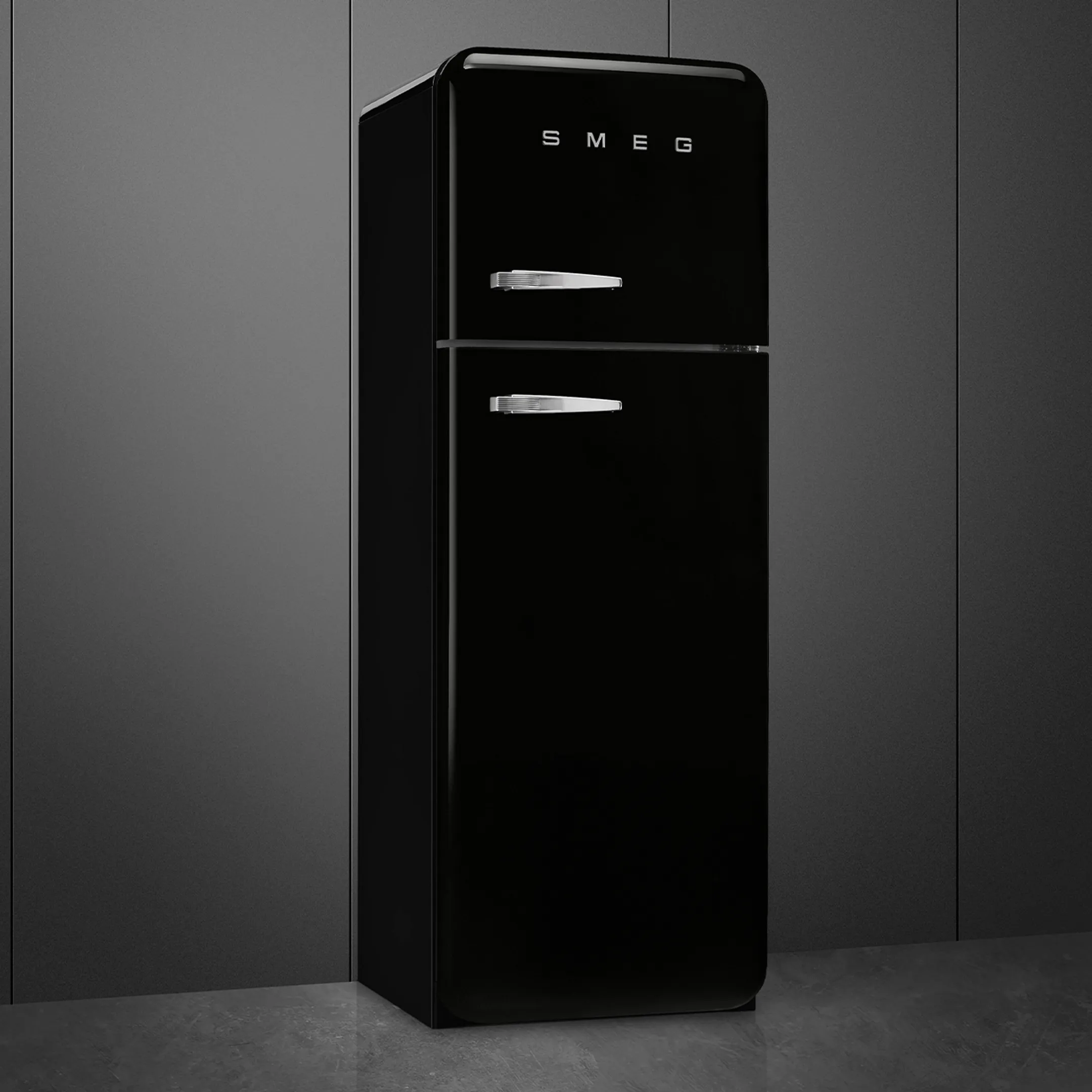 Smeg Combi frigo congélateur FAB30RBL6 - Noir image