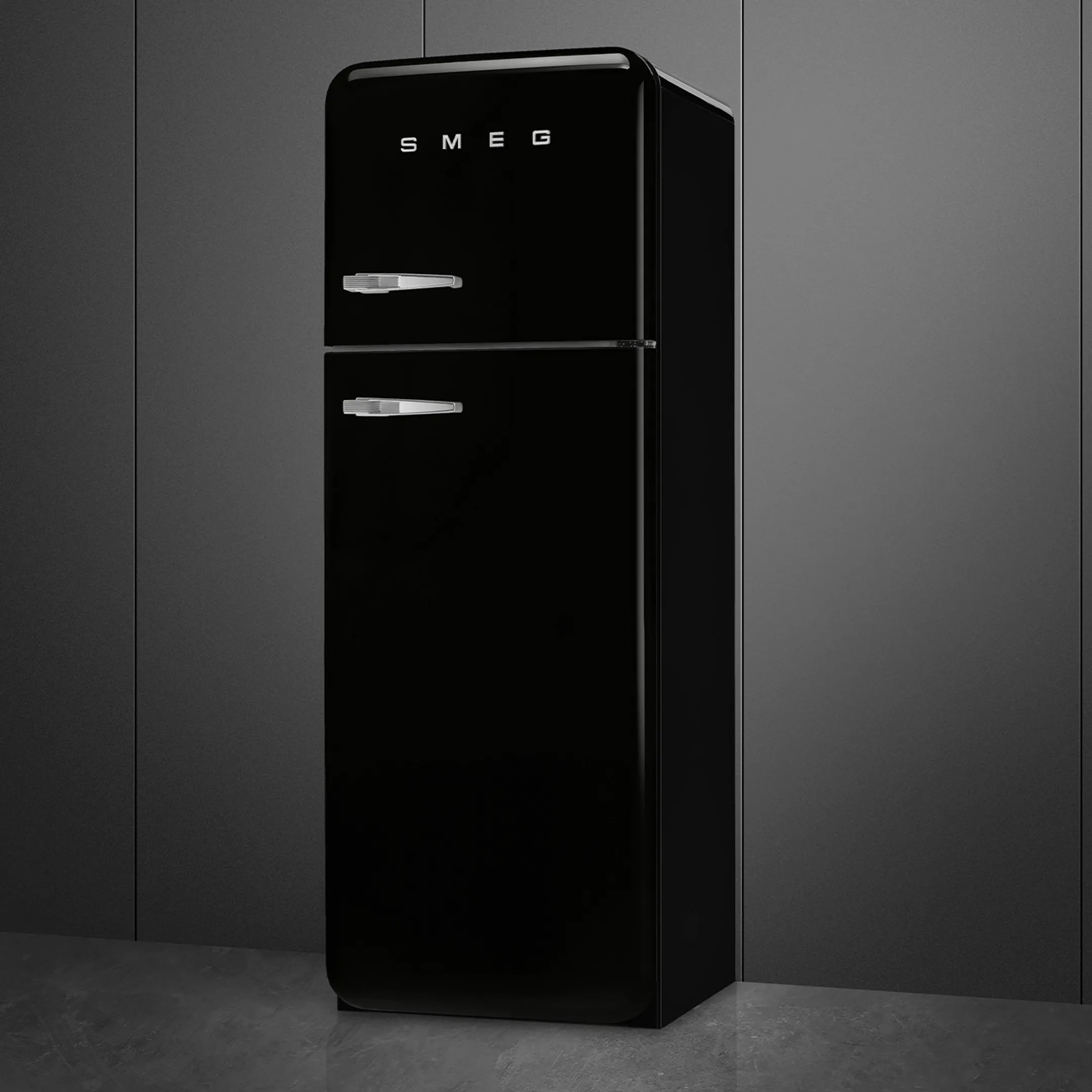 Smeg Combi frigo congélateur FAB30RBL6 - Noir image