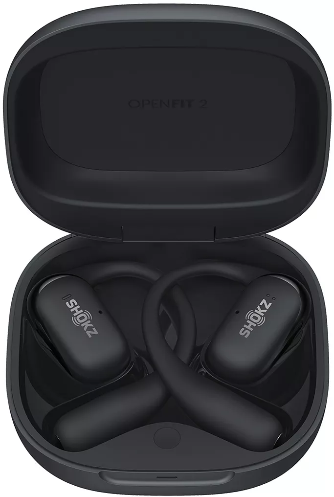 Wireless Earphones Shokz OpenFit 2+ Black | hifi.lu