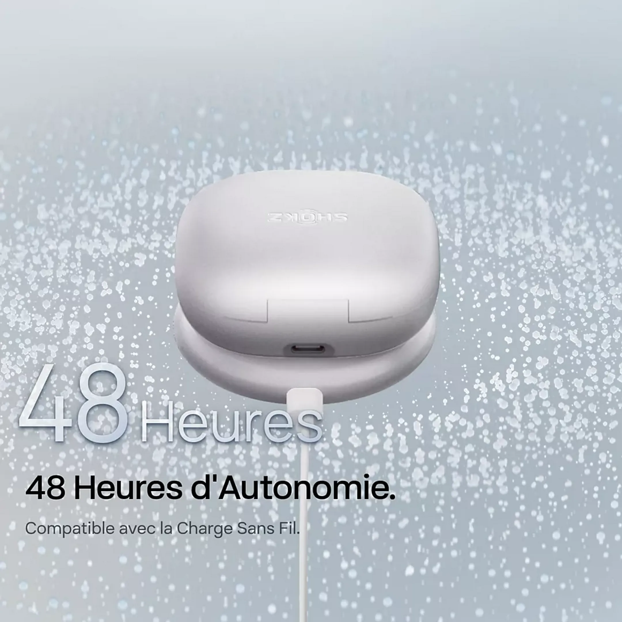 Shokz Ecouteurs sans fils OpenFit 2+ - Noir image