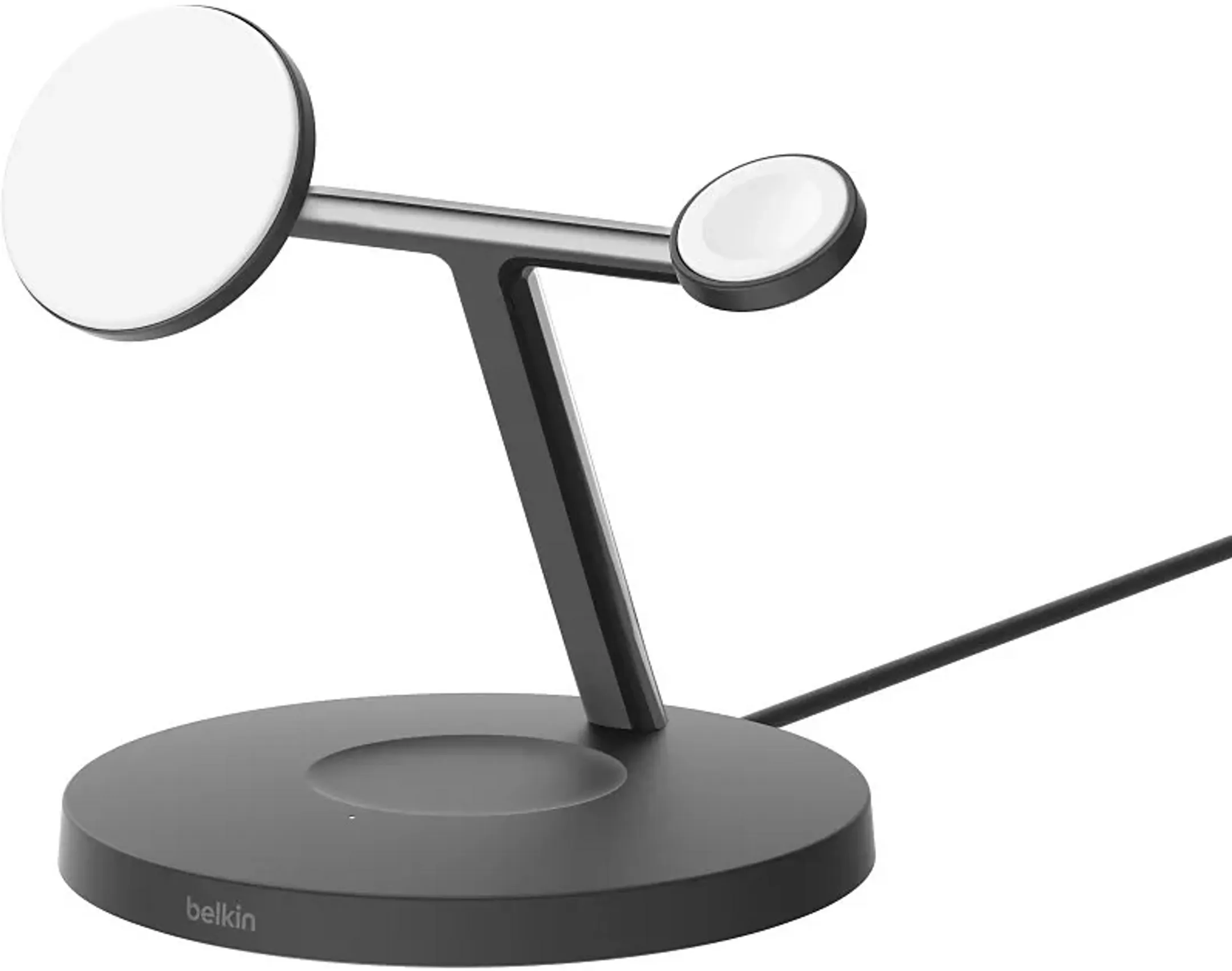 3-in-1-Ladestation mit Qi2 BoostCharge Pro – 15 W – Schwarz