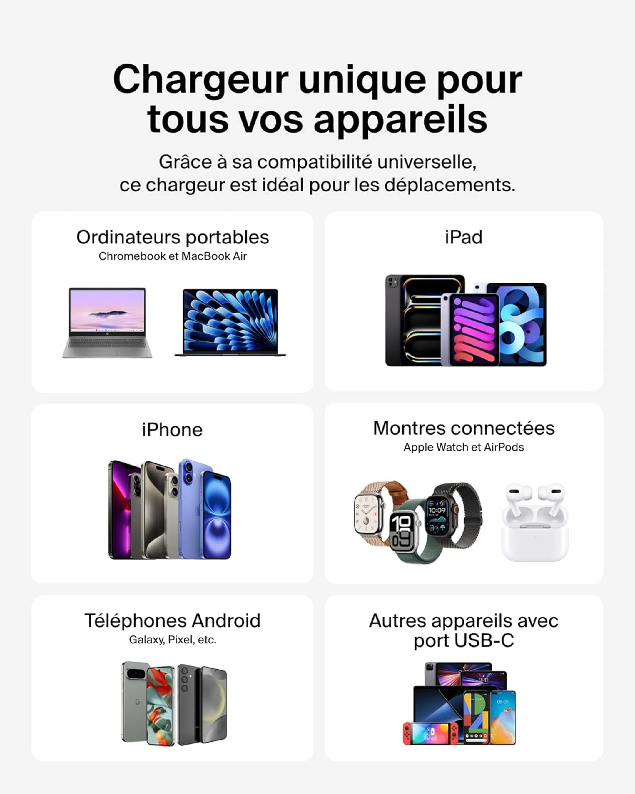 Belkin Chargeur secteur USB-C BoostCharge - 45W - Blanc image