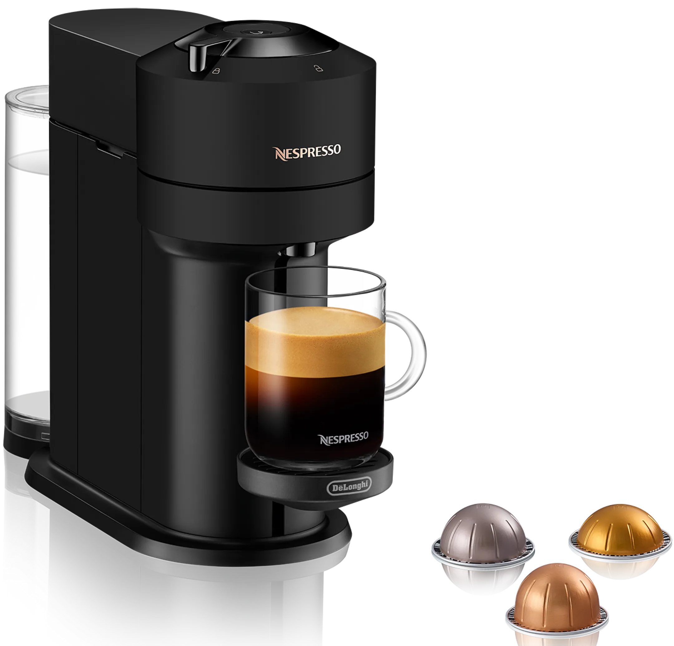 Machine à café Nespresso Vertuo Next - Matt Black