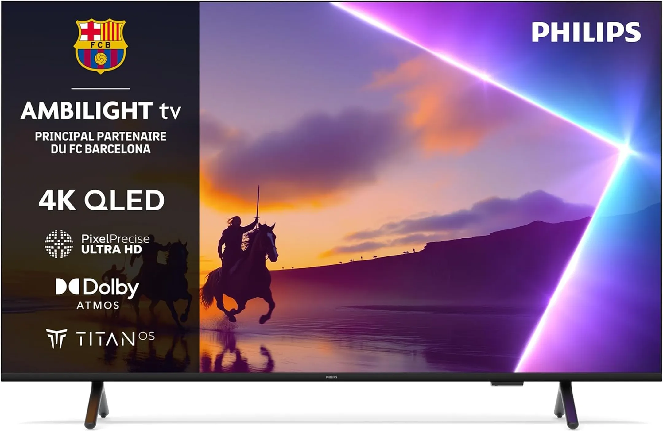 TV QLED 4K Ambilight 50PUS8500/12 - 50 pouces