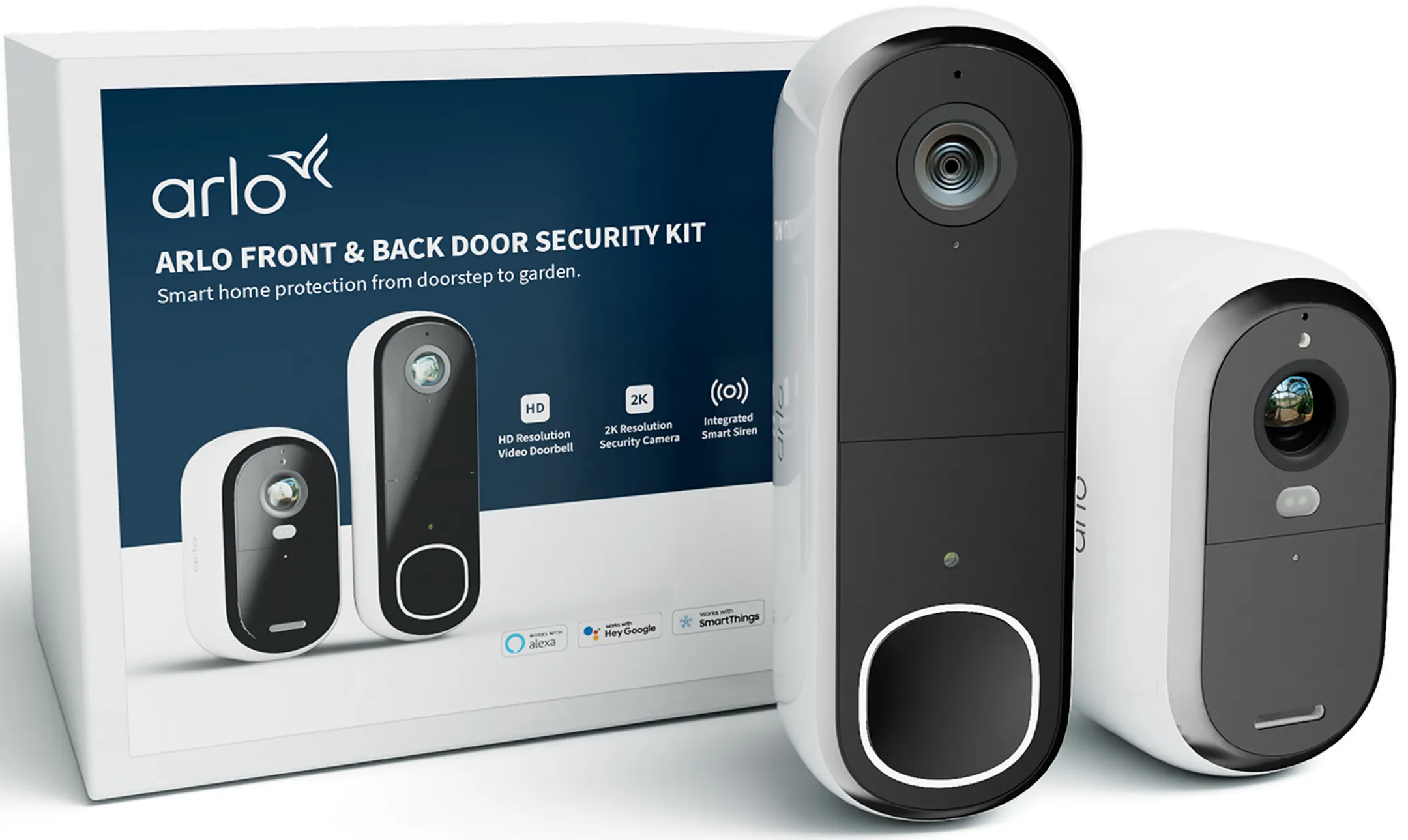 ARLO Outdoor camera Essential 2K + Video doorbell image