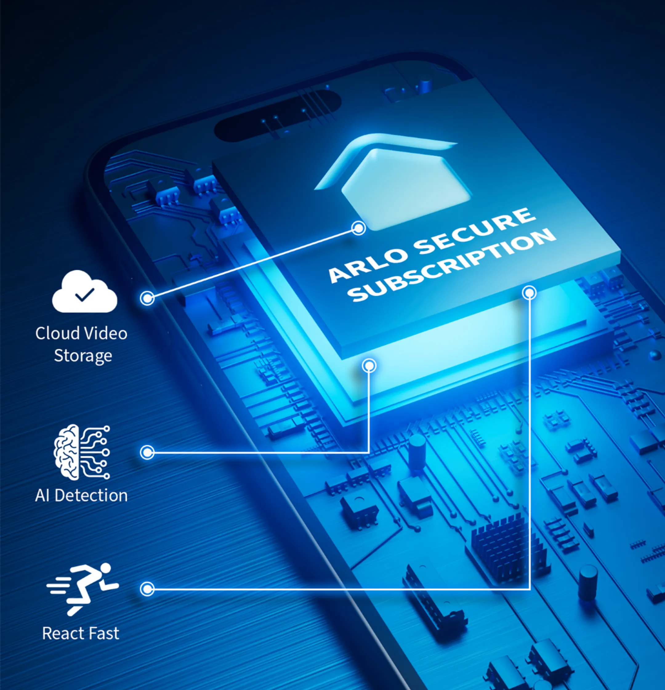 ARLO Outdoor camera Essential 2K + Video doorbell image