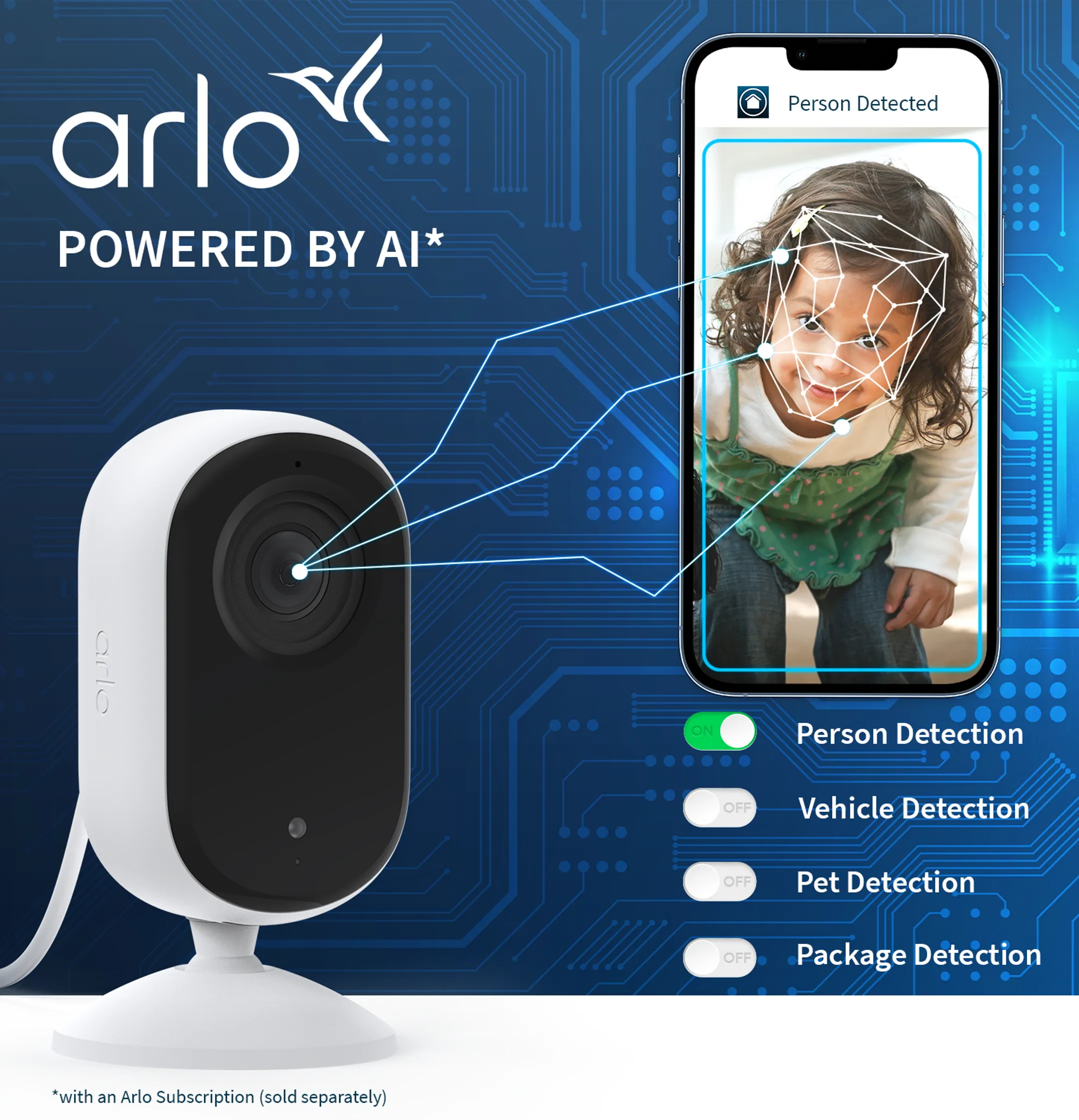 ARLO Outdoor camera Essential 2K + Indoor camera Essential 2K image