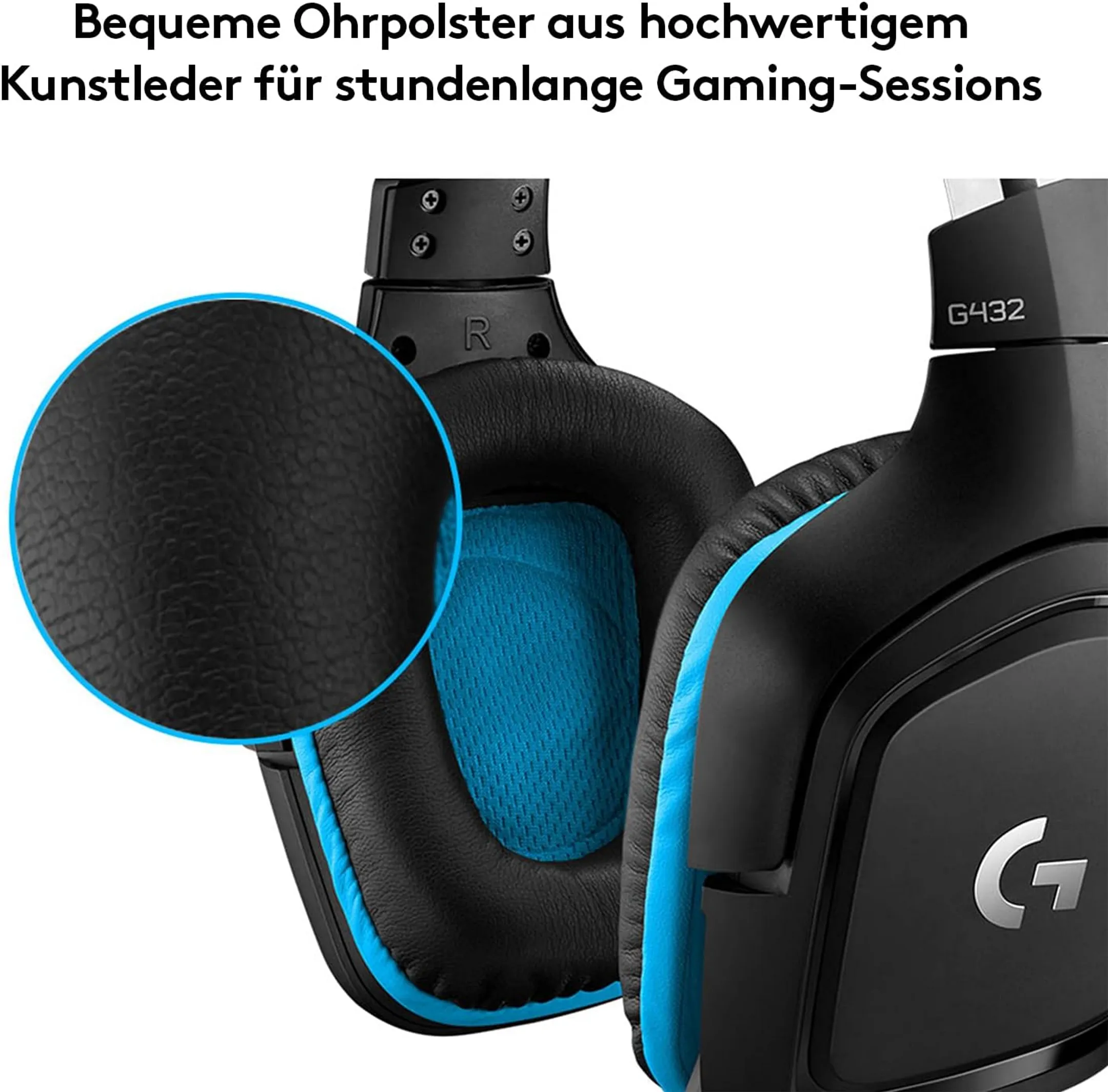 Logitech Gaming-Headset G432 – Schwarz image