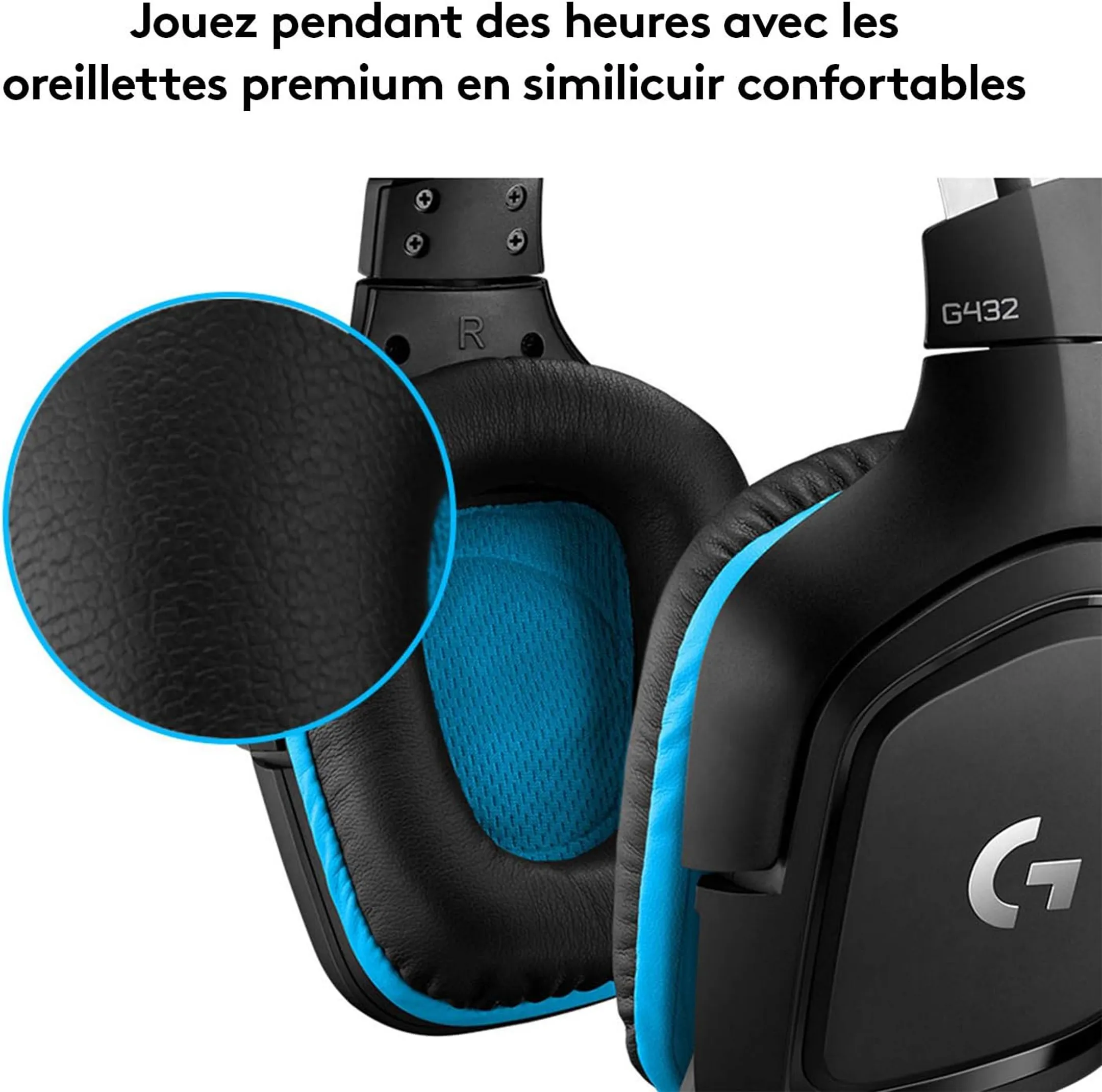 Logitech Casque Gaming G432 - Noir image