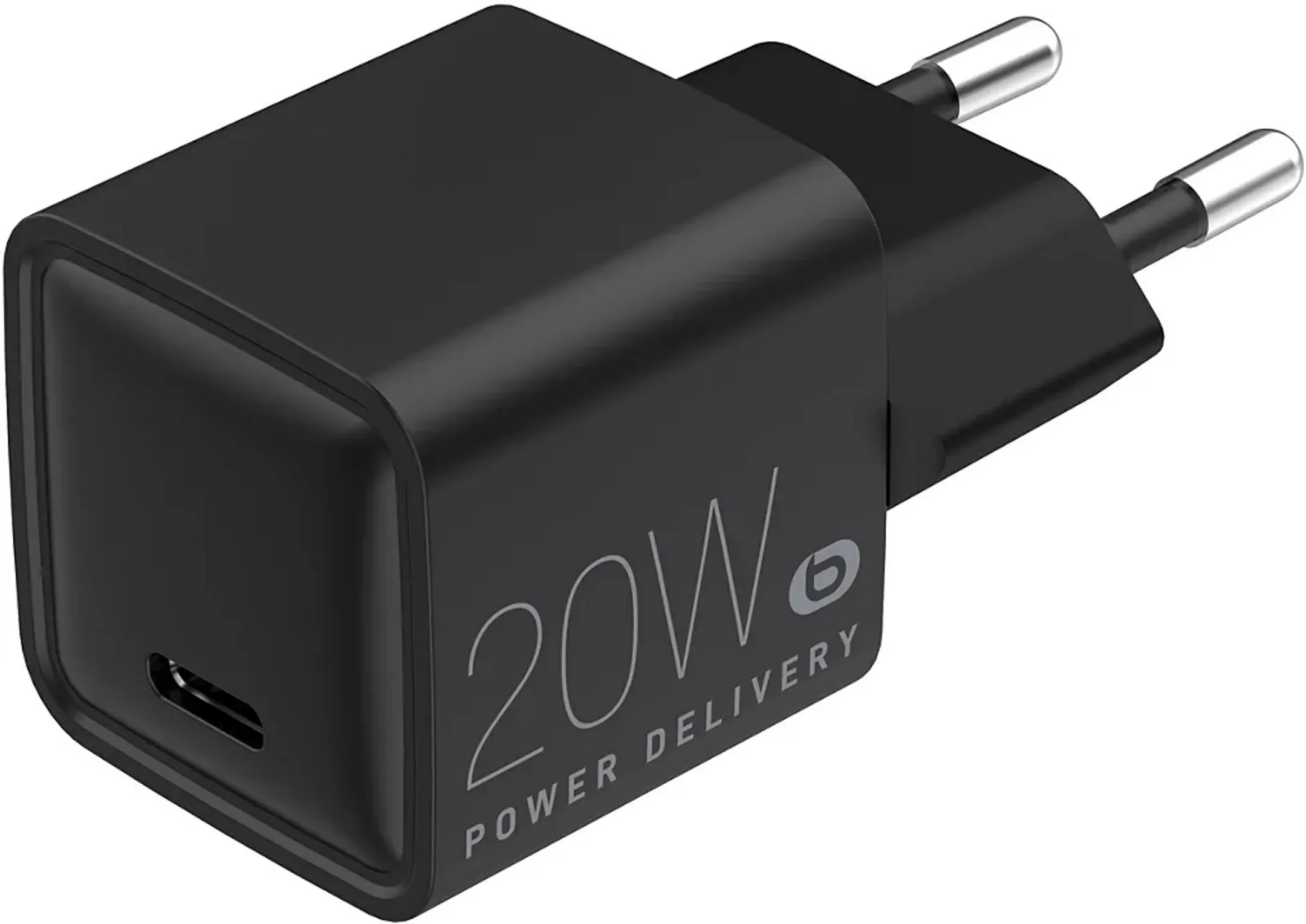 ESSENTIEL-B Chargeur secteur USB-C 20W + Cable USB-C 1m - Noir image